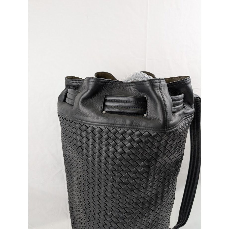 Bottega Veneta o1rshd1 Size: OS / Intrecciato Duffle Bag in Black Size ONE SIZE - 3 Thumbnail