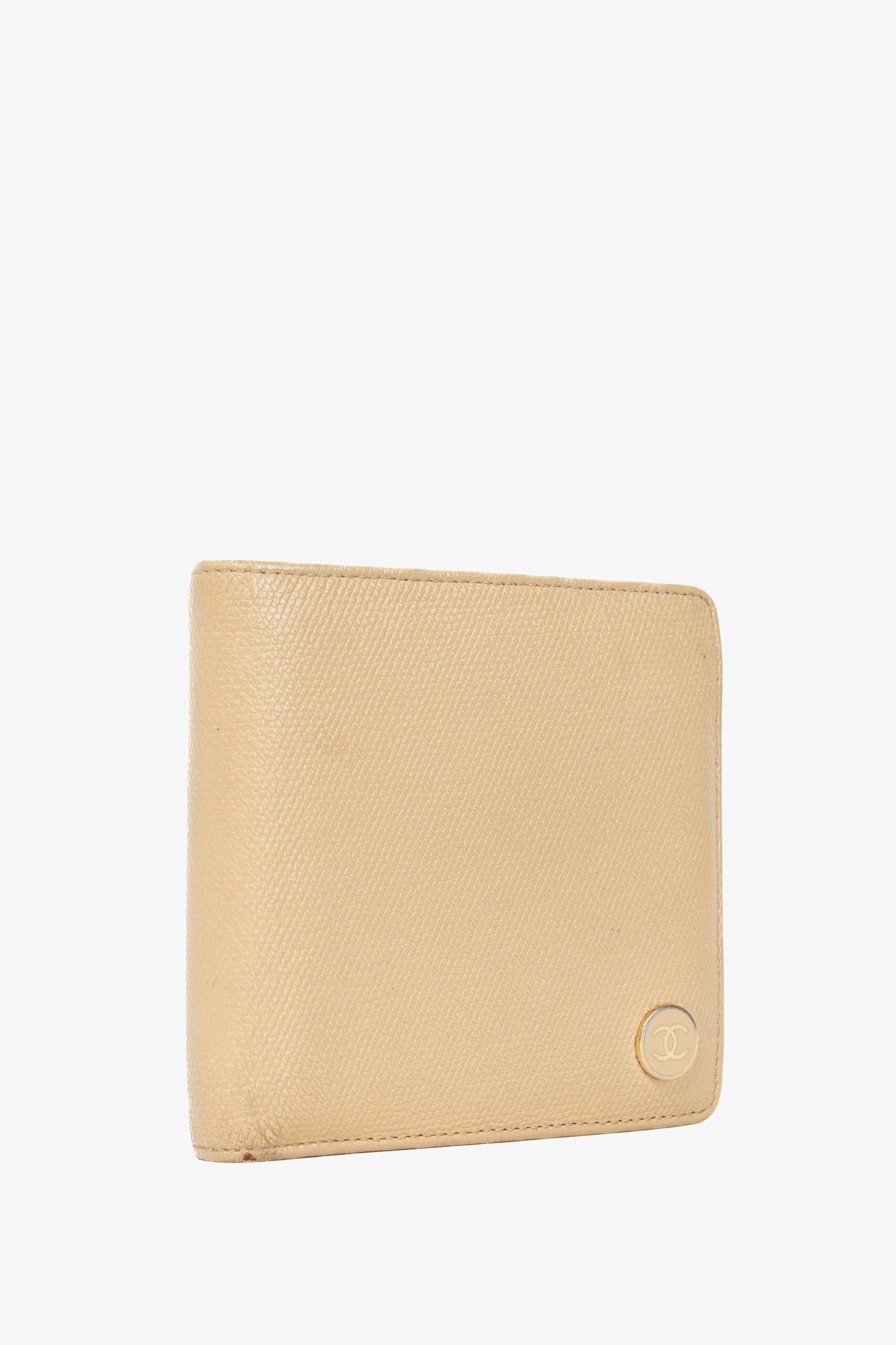 Chanel Chanel Camel Caviar Leather CC-Logo Bifold Wallet Size ONE SIZE - 2 Thumbnail