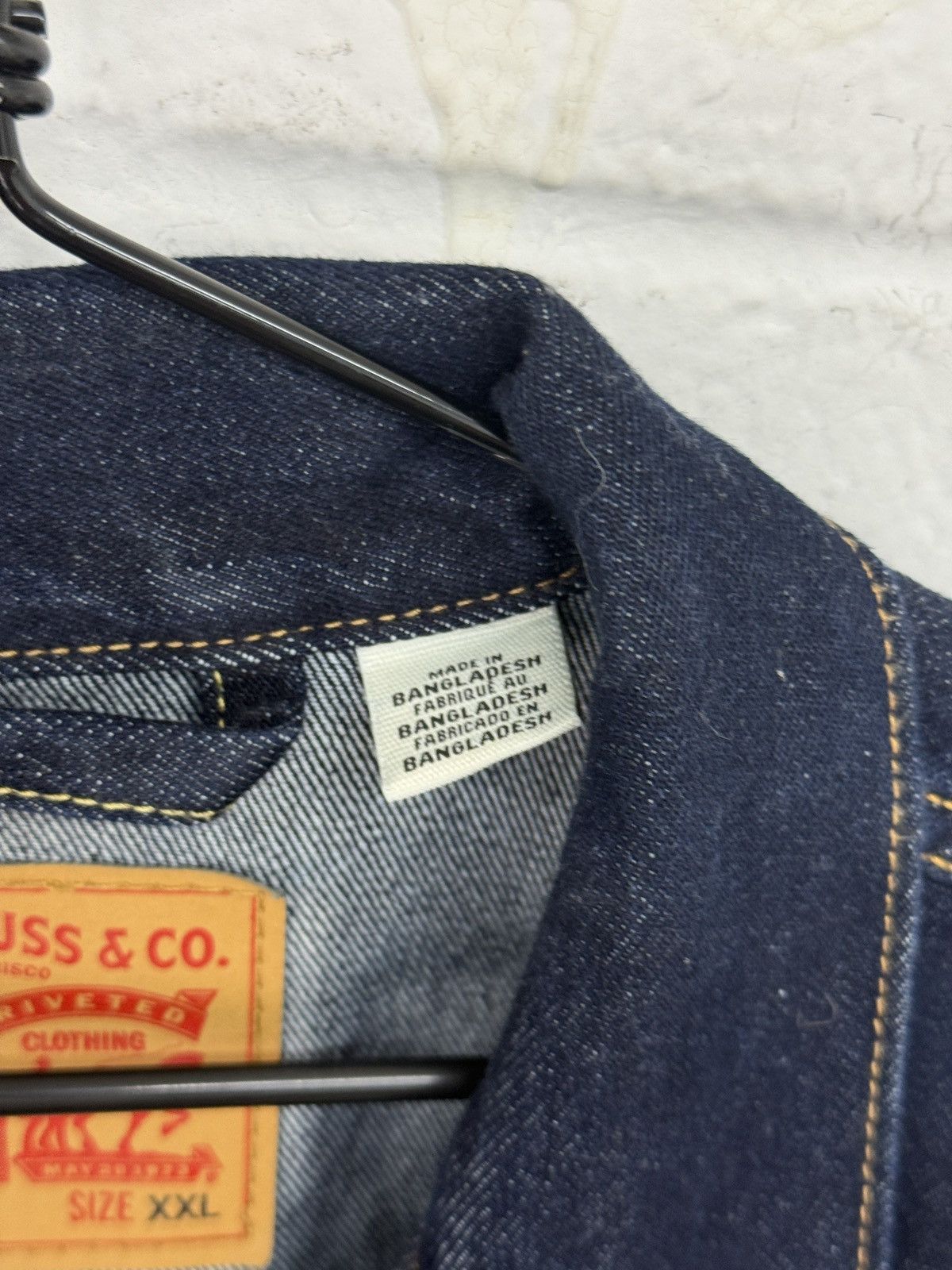 Levi's Levi’s Men’s Trucker Denim Jacket – Dark Indigo (Size 2XL) Size US XXL / EU 58 / 5 - 4 Thumbnail