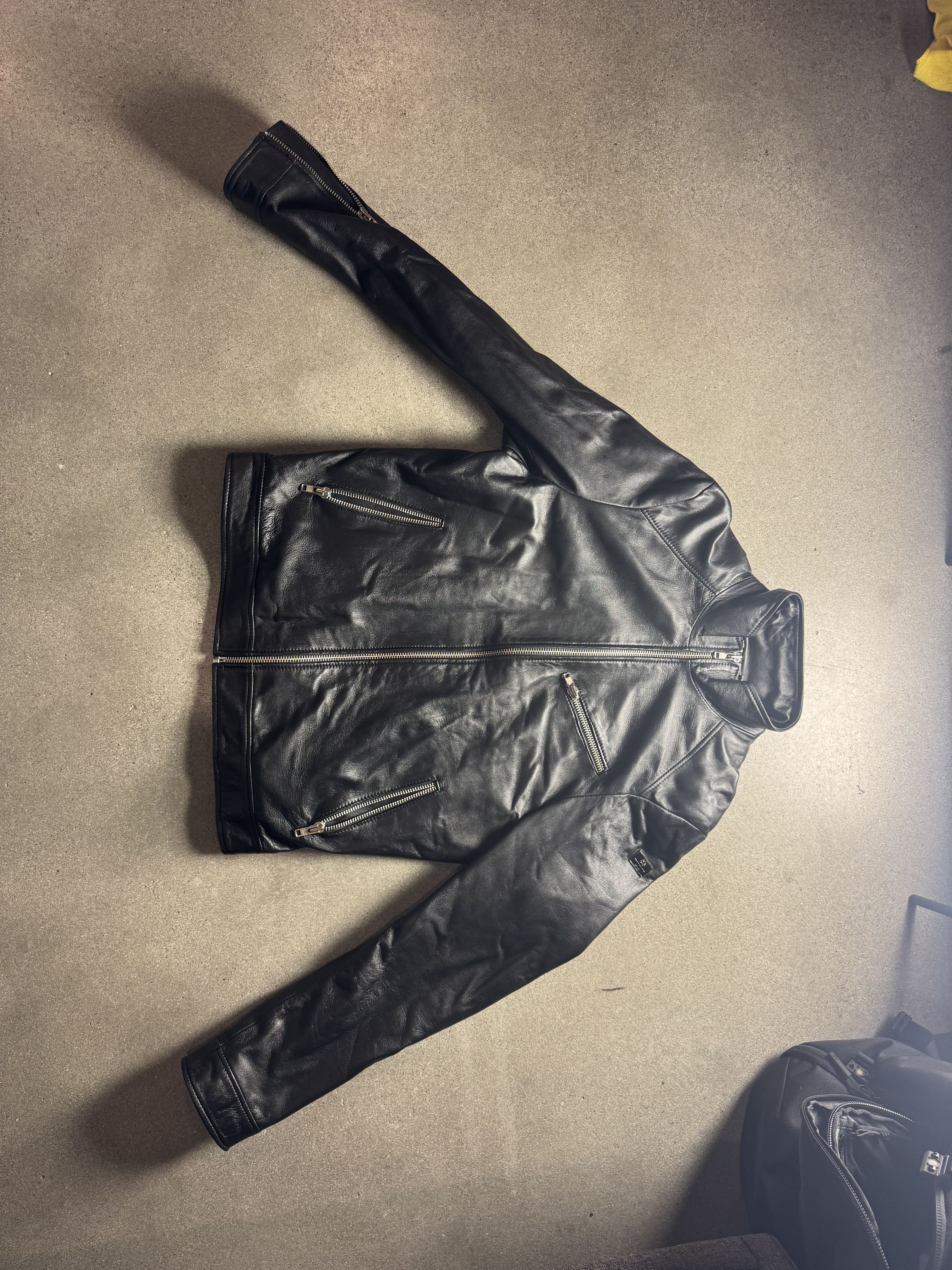 Other Sheep Leather Jacket (NEW PETER FULL) Size US L / EU 52-54 / 3 - 5 Thumbnail