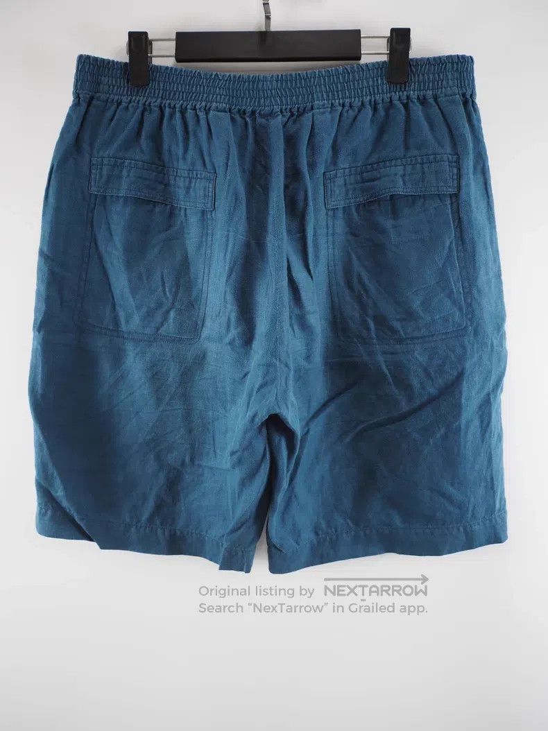 Hermes Hermes 90s blue vintage linen shorts Size US 30 / EU 46 - 2 Thumbnail