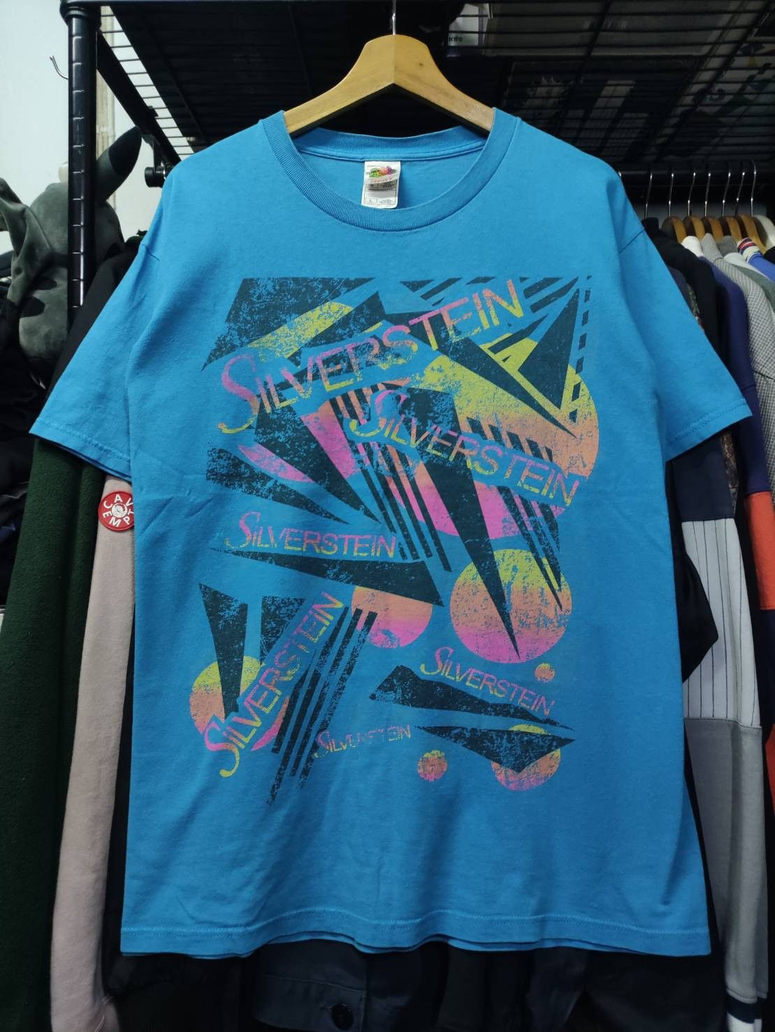 Band Tees Vtg 00's Silverstein Band Graphic Art T-Shirt Size US L / EU 52-54 / 3 - 2 Thumbnail
