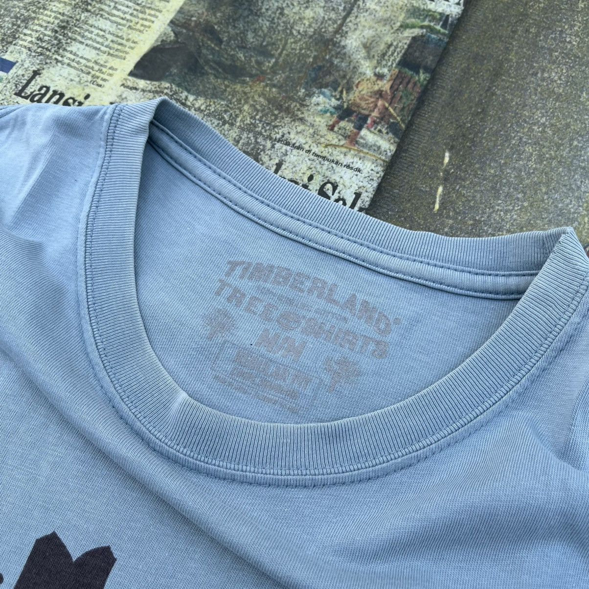 Timberland × Vintage CRAZY VINTAGE💥Timberland Tree shirt Blue sky Size US M / EU 48-50 / 2 - 4 Thumbnail