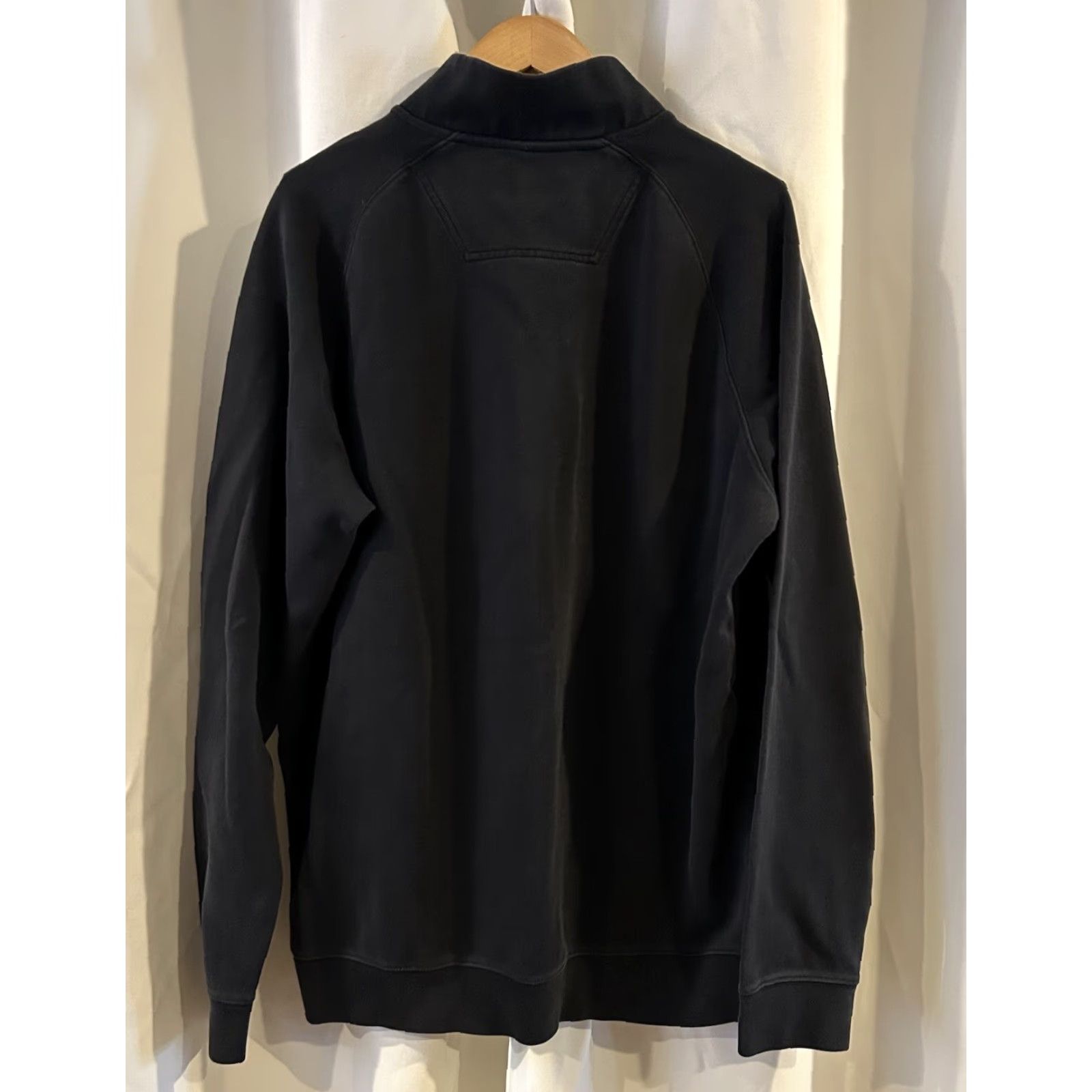 Barbour BARBOUR Sweater Pullover Half Snap Navy Mens XL Knit Mock Neck Logo All Seasons Pullover Barbour Pullover Mens XL Navy Sweater Logo Knit Size US XL / EU 56 / 4 - 3 Thumbnail