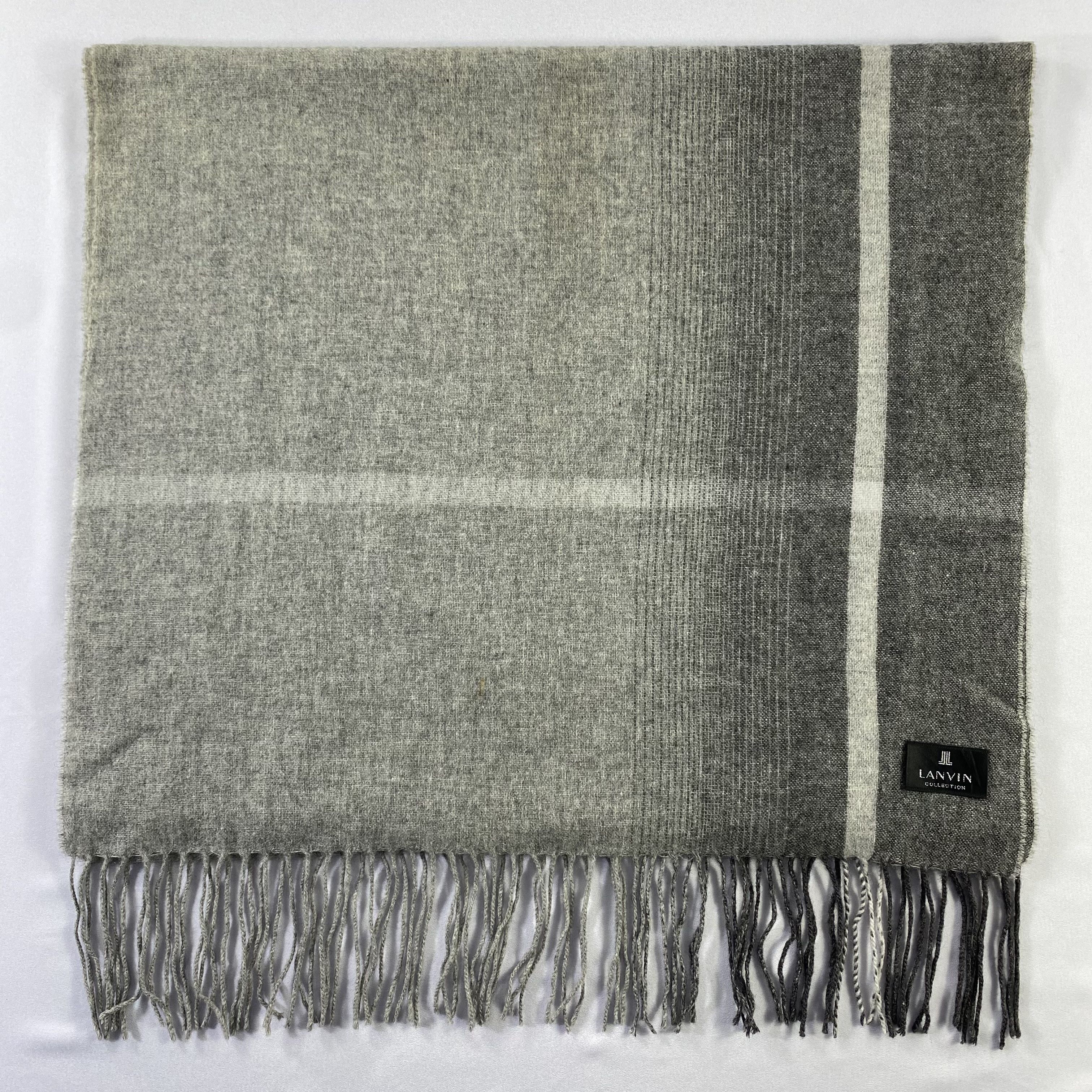 Lanvin Lanvin Scarf Neck Wrap Stripe Muffler Size ONE SIZE - 5 Thumbnail