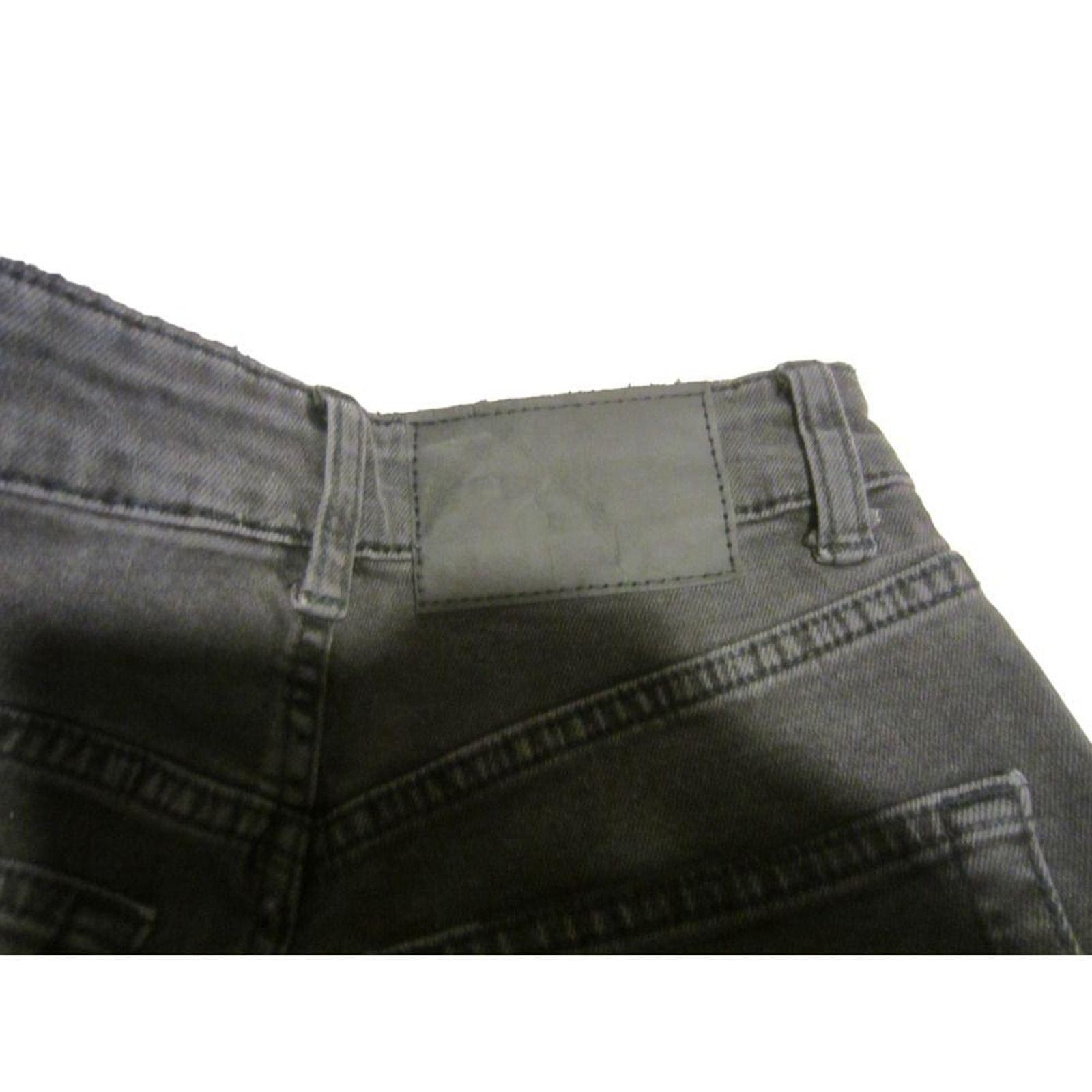 Divided Y2K Minimalist Grunge Black Straight Leg Jeans H&M Divided 2 Size 26" / US 2 / IT 38 - 6 Thumbnail