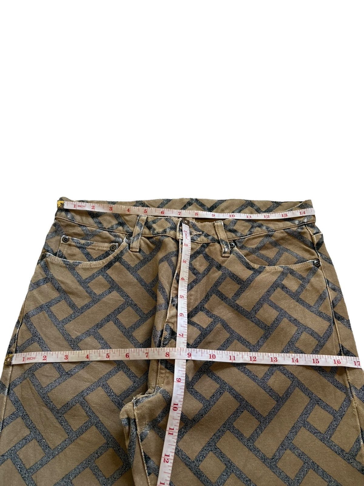 Designer × Issey Miyake × Japanese Brand Vintage Japanese Brand Brown Jeans Size US 29 - 12 Thumbnail