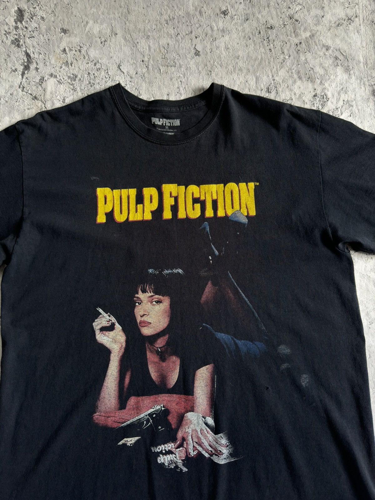 Other Pulp Fiction Promo Movie Uma Thurman Graphic Tee Size US L / EU 52-54 / 3 - 5 Thumbnail