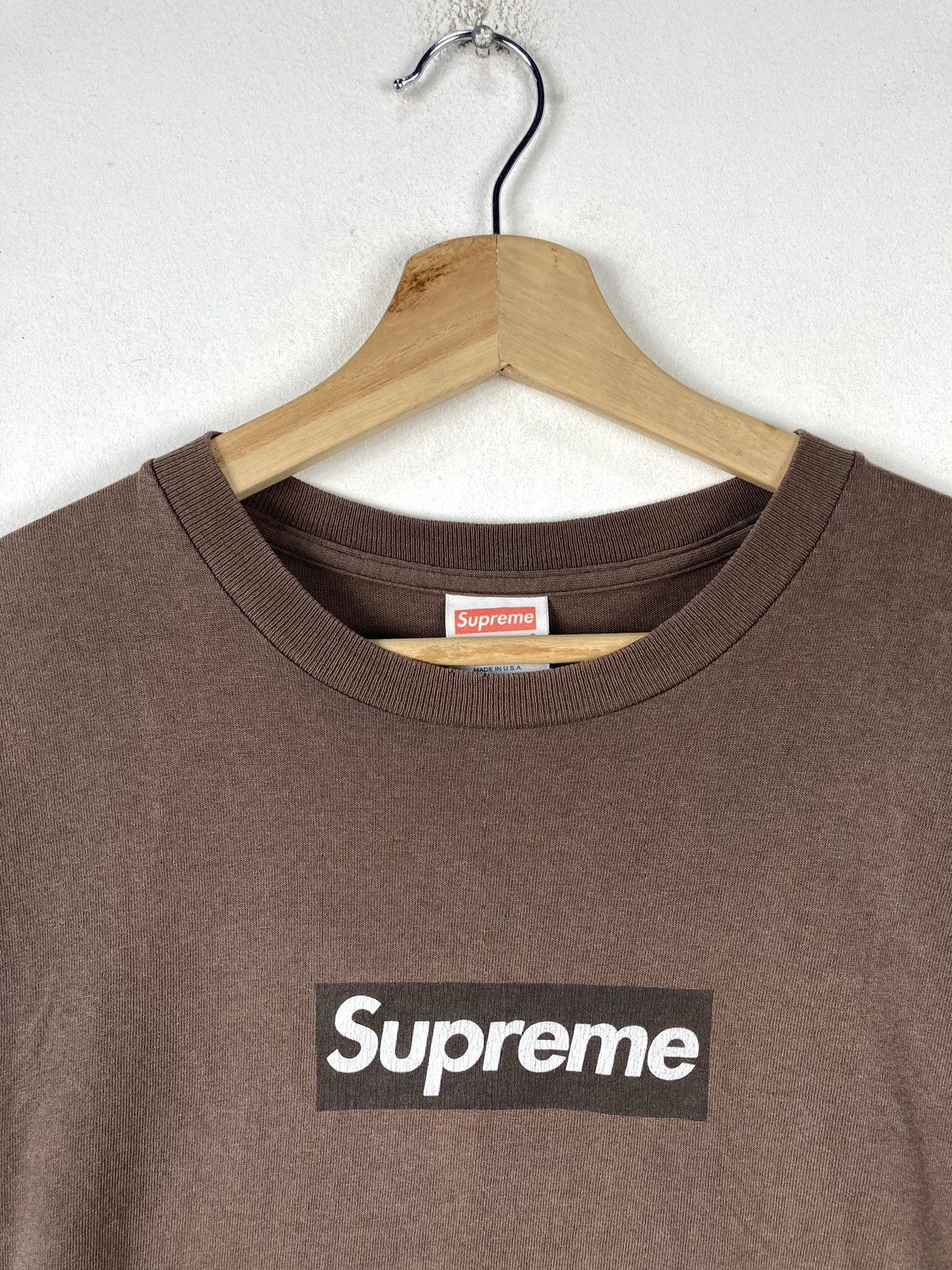 2003 Supreme Brown Box Logo T-Shirt