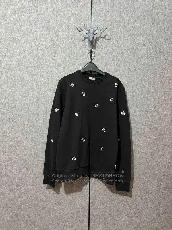 Dior Dior Black Embroidered Logo Sweatshirt for Men . Size US M / EU 48-50 / 2 - 1 Thumbnail