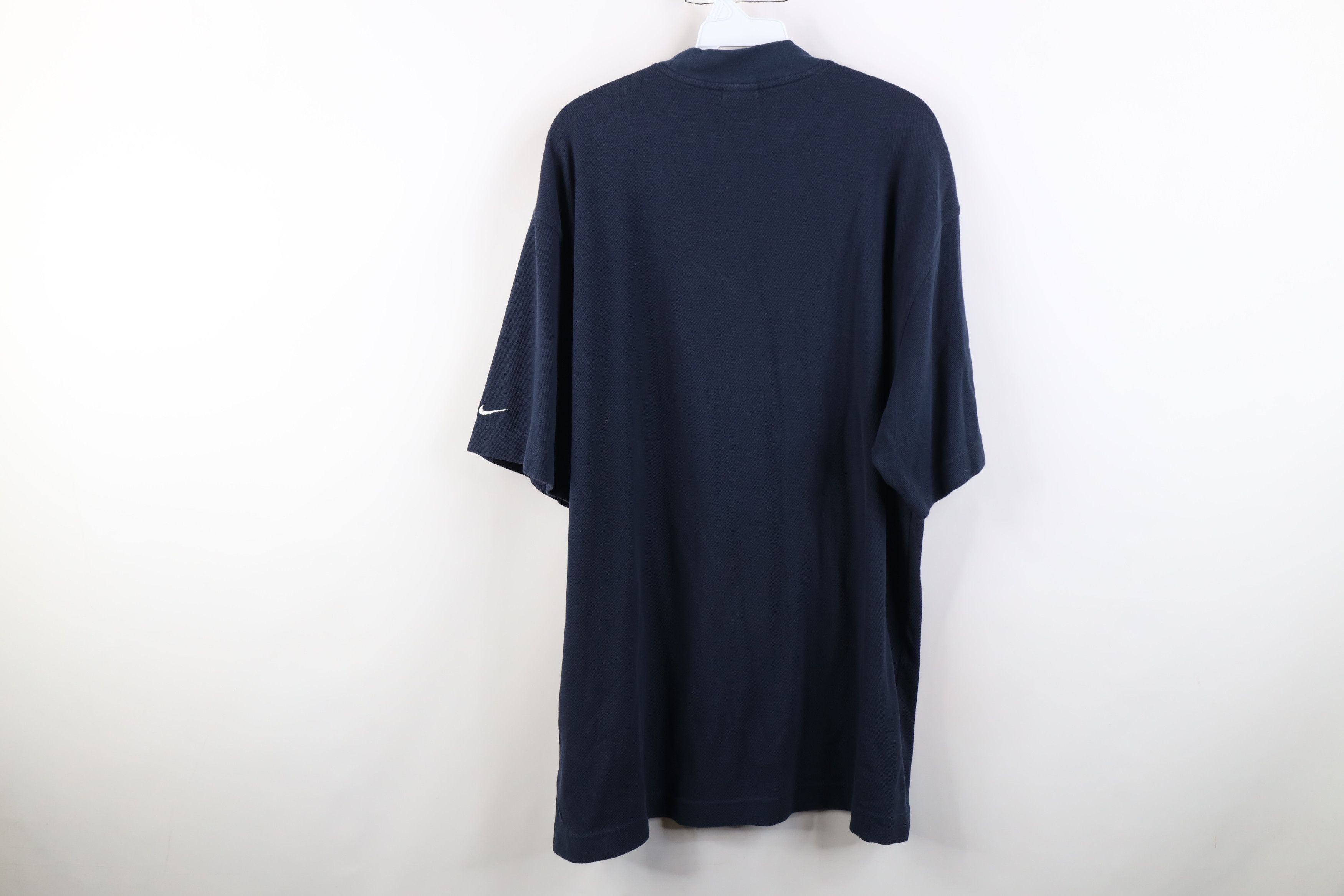 Nike Vintage Nike Golf Mini Swoosh Mock Neck Short Sleeve T-Shirt Size US XXL / EU 58 / 5 - 13 Thumbnail