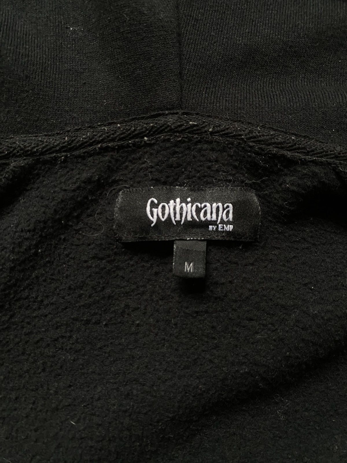 Japanese Brand Vintage Gothicana EMP Zip Hoodie Gothic Avant Garde Punk Y2K Size US M / EU 48-50 / 2 - 4 Thumbnail