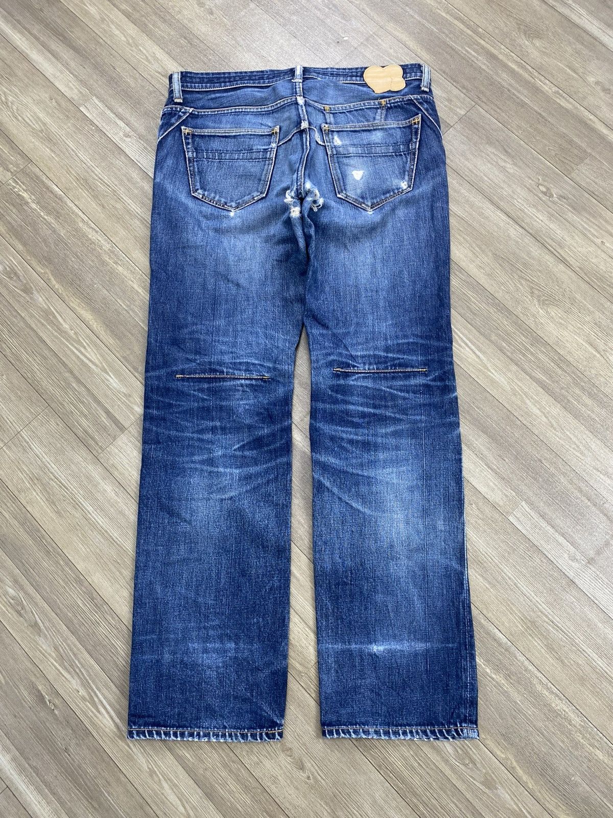 Number (N)ine Vintage Number (N)ine Music Distressed Denim Jeans Faded Size US 32 / EU 48 - 19 Thumbnail