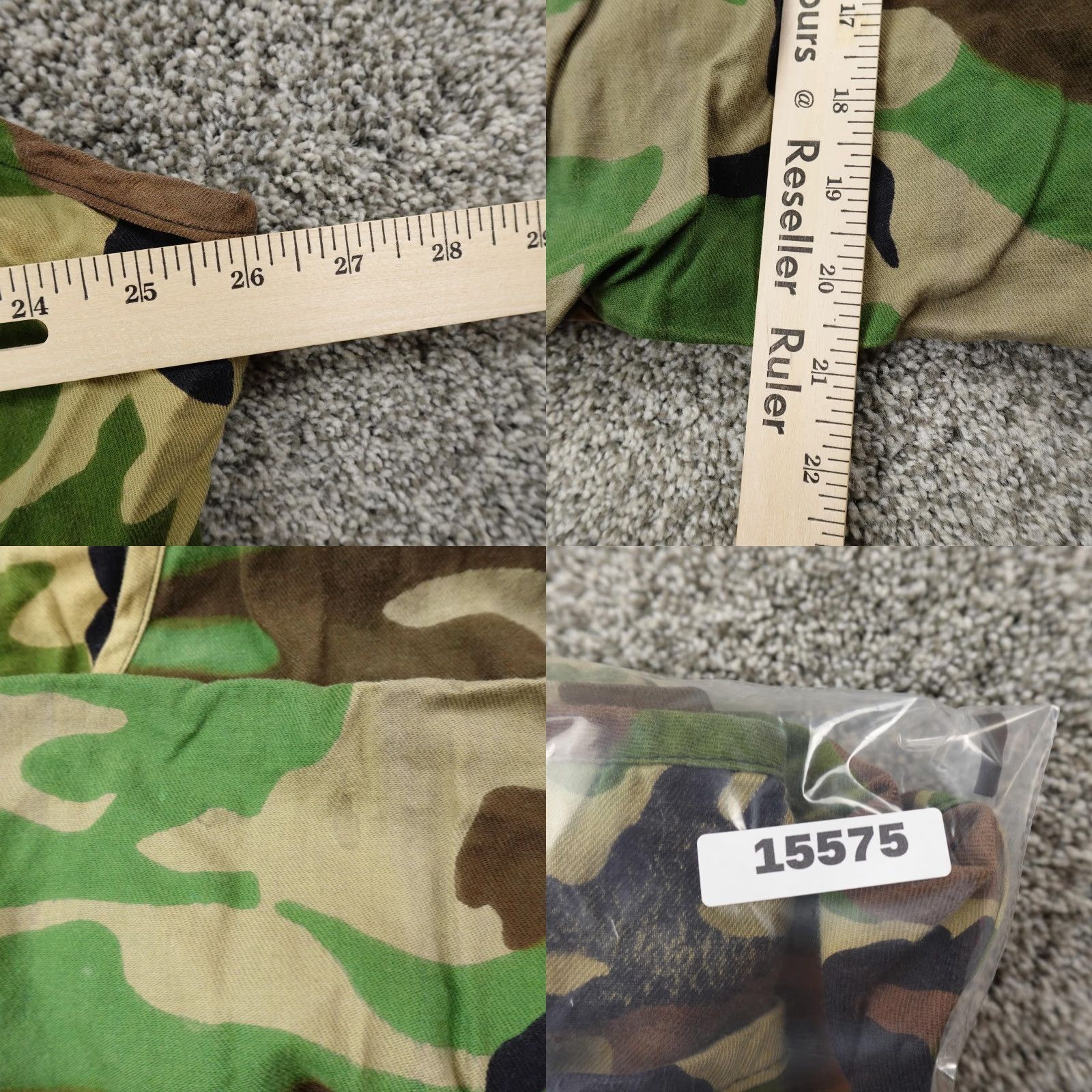Vintage VINTAGE Caliber Vest Shirt Men M Green Camouflage Hunting Outdoors Pockets Button Military Jacket Size US M / EU 48-50 / 2 - 8 Thumbnail