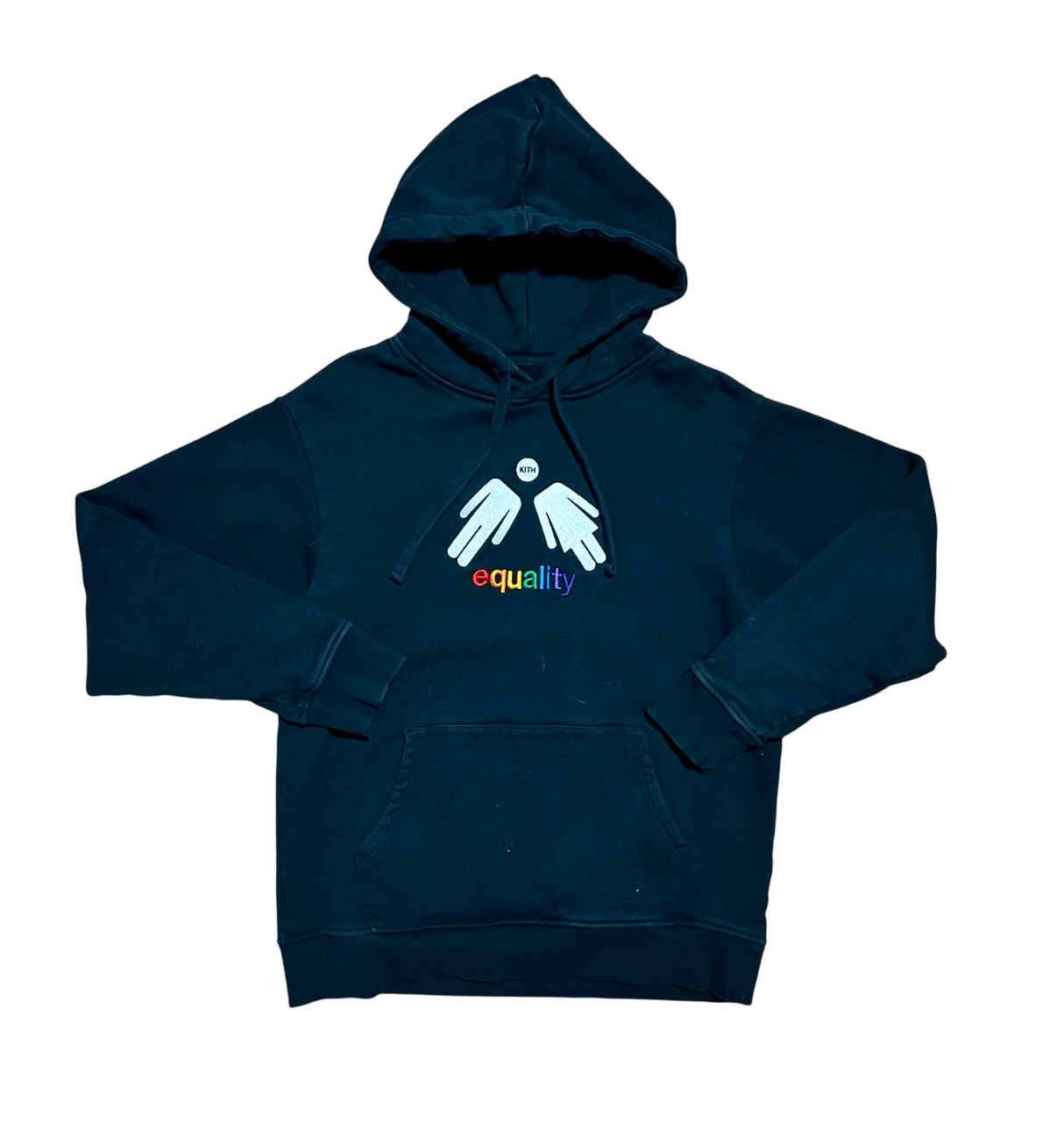 Kith KITH Equality Embroidered Black Pullover Hoodie Sweatshirt Size US M / EU 48-50 / 2 - 1 Thumbnail
