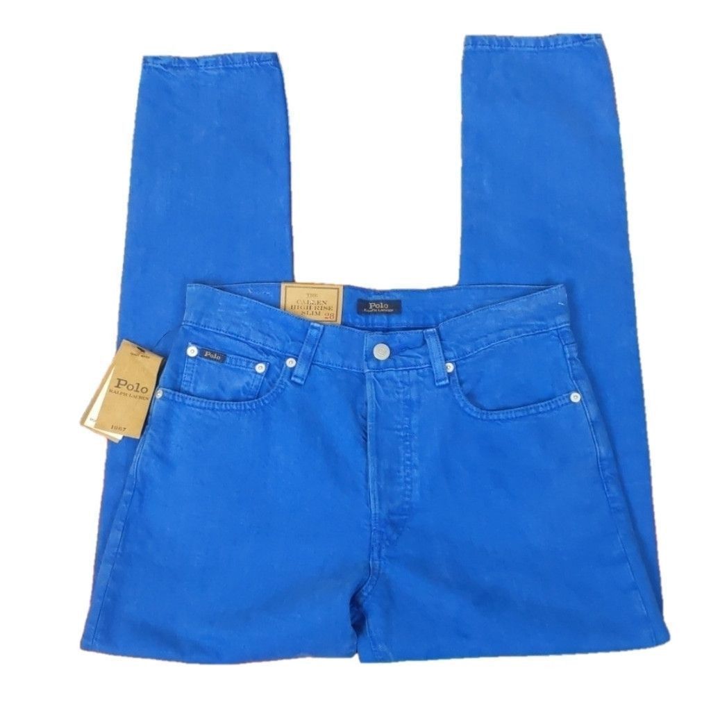 Polo Ralph Lauren POLO BY RALPH LAUREN callen high rise slim jeans 28 Size 28" / US 6 / IT 42 - 1 Thumbnail