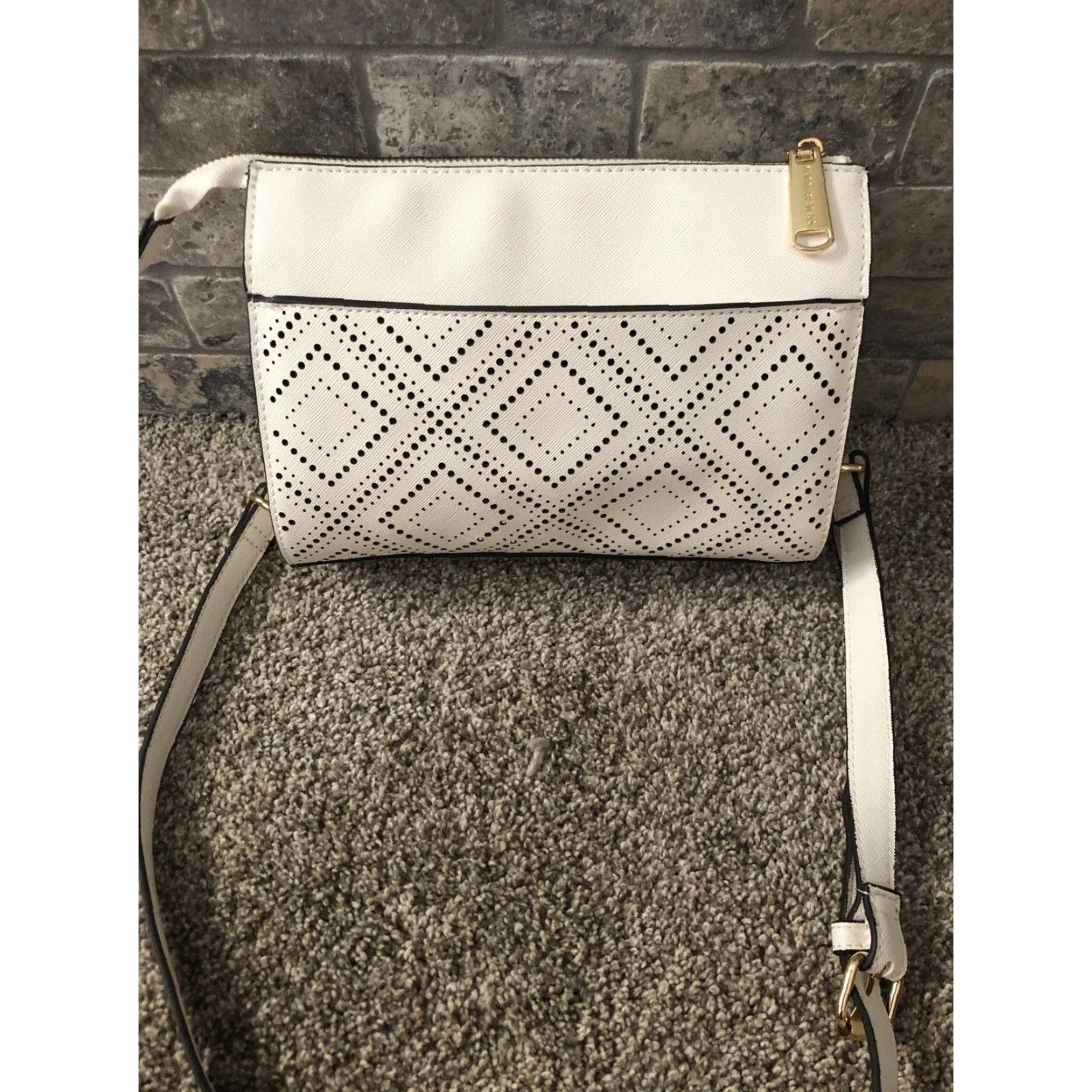 Steve Madden Steve Madden White Shoulder Bag Women PU Polyester Shoulder Bag White Size ONE SIZE - 4 Thumbnail