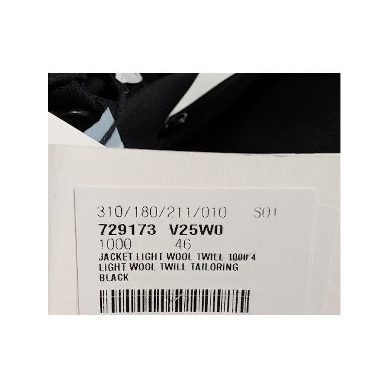 Bottega Veneta o1rshd1 Light Wool Twill Jacket in Black Size US S / EU 44-46 / 1 - 18 Thumbnail
