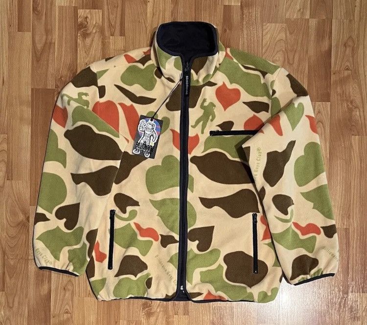 Billionaire Boys Club BBC BILLIONAIRE BOYS CLUB CAMO FLEECE REVERSIBLE JACKET Size US S / EU 44-46 / 1 - 1 Thumbnail