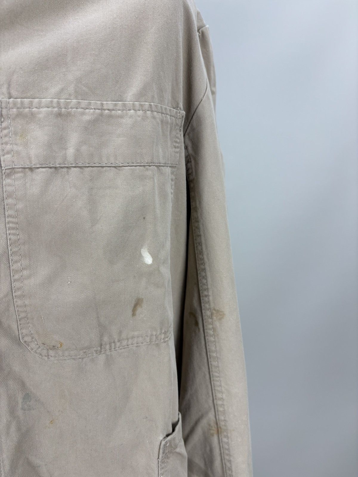 Le Laboureur Mens workwear jacket Y2k Sanfor Size 52 Color Brown Size US L / EU 52-54 / 3 - 4 Thumbnail
