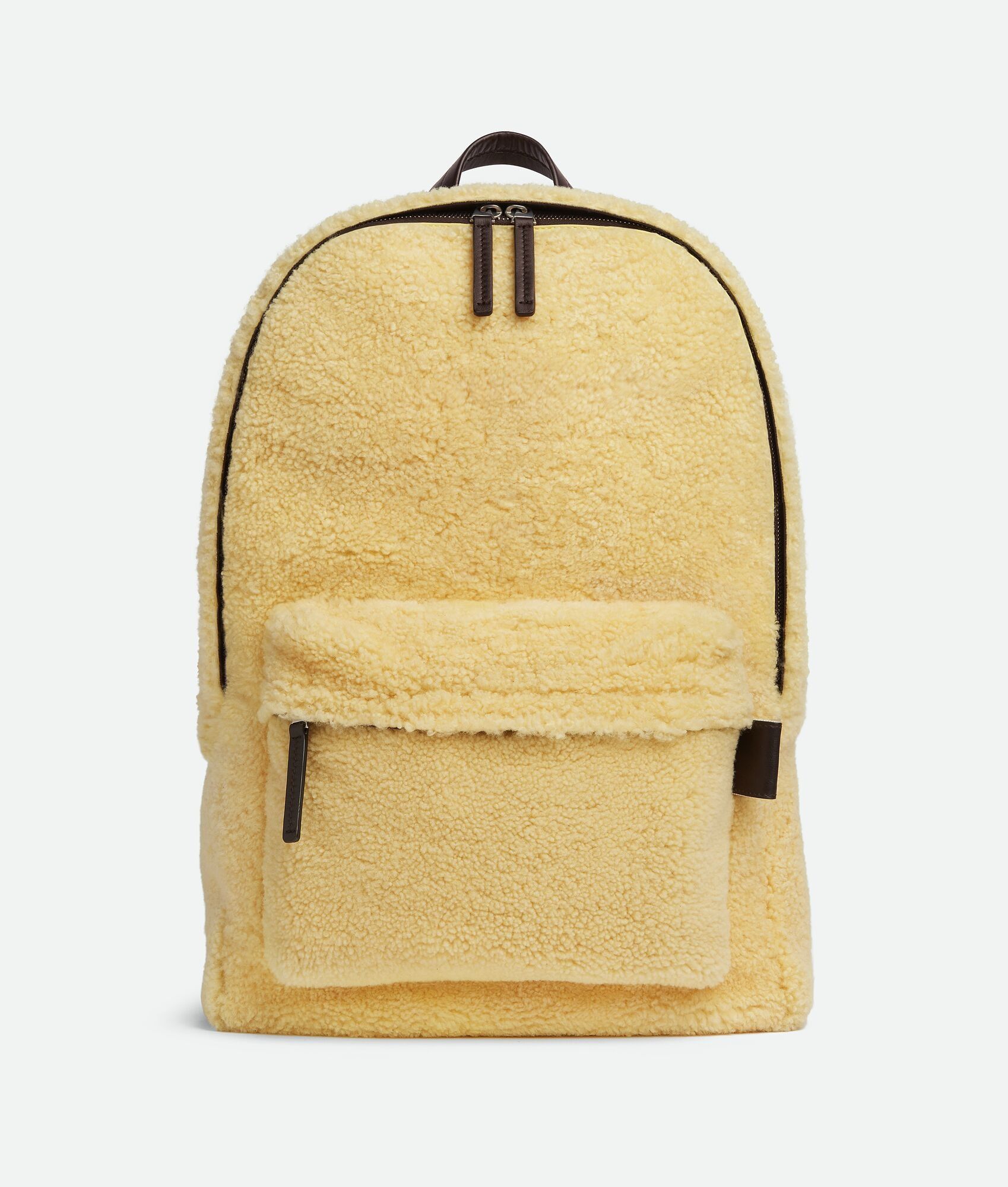 Bottega Veneta o1loc1c1025 Size: OS / Medium Archetype Backpack in Yellow Size ONE SIZE - 1 Thumbnail