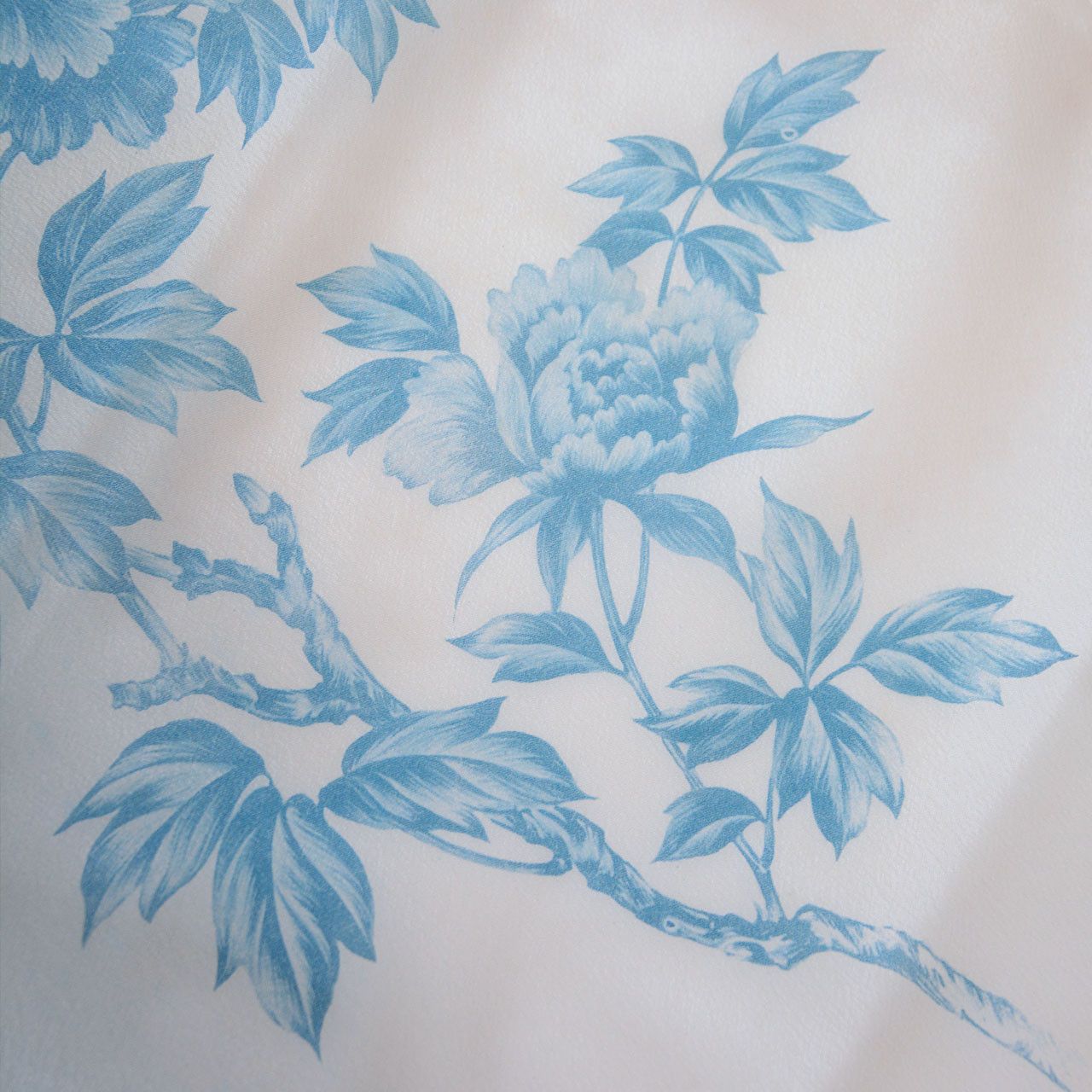 Japanese Brand × Vintage Vintage Japanese Furoshiki – Floral Gradient Nylon 1970s-80s Size ONE SIZE - 7 Thumbnail
