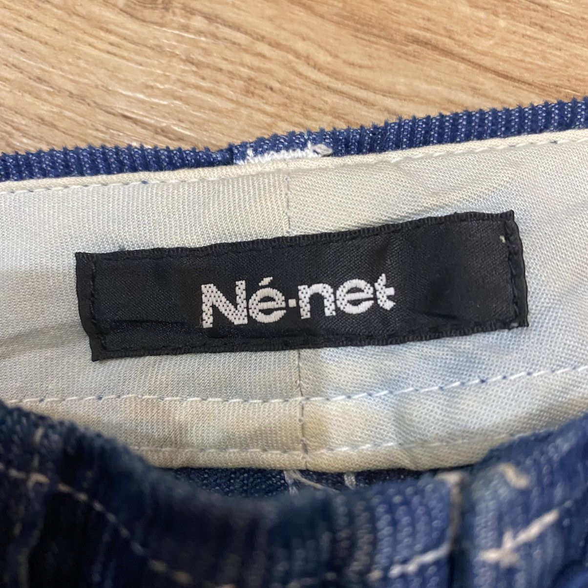 Ne-Net 90s Ne-Net By Issey Miyake Fatigue Blue Corduroy Pants Size US 30 / EU 46 - 16 Thumbnail