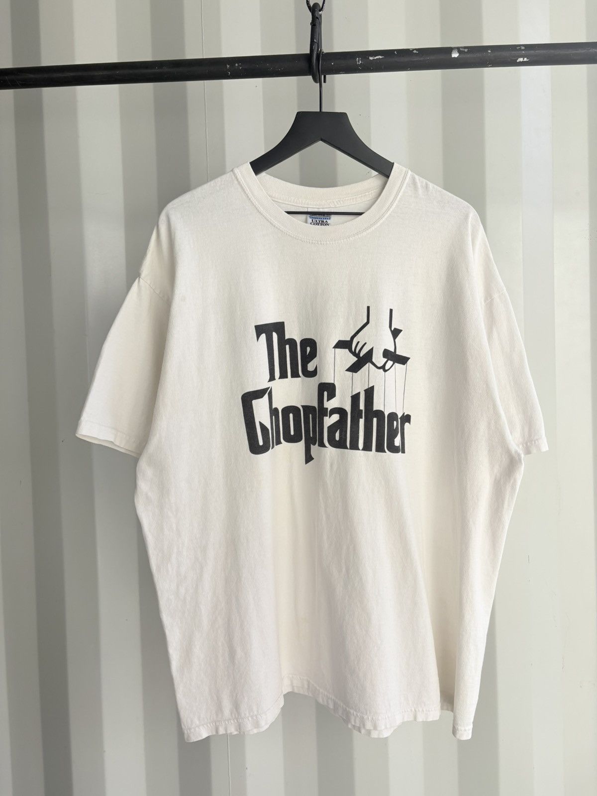 Thrashed Choppers Inc Faded Distressed Shirt GRUNGE Band