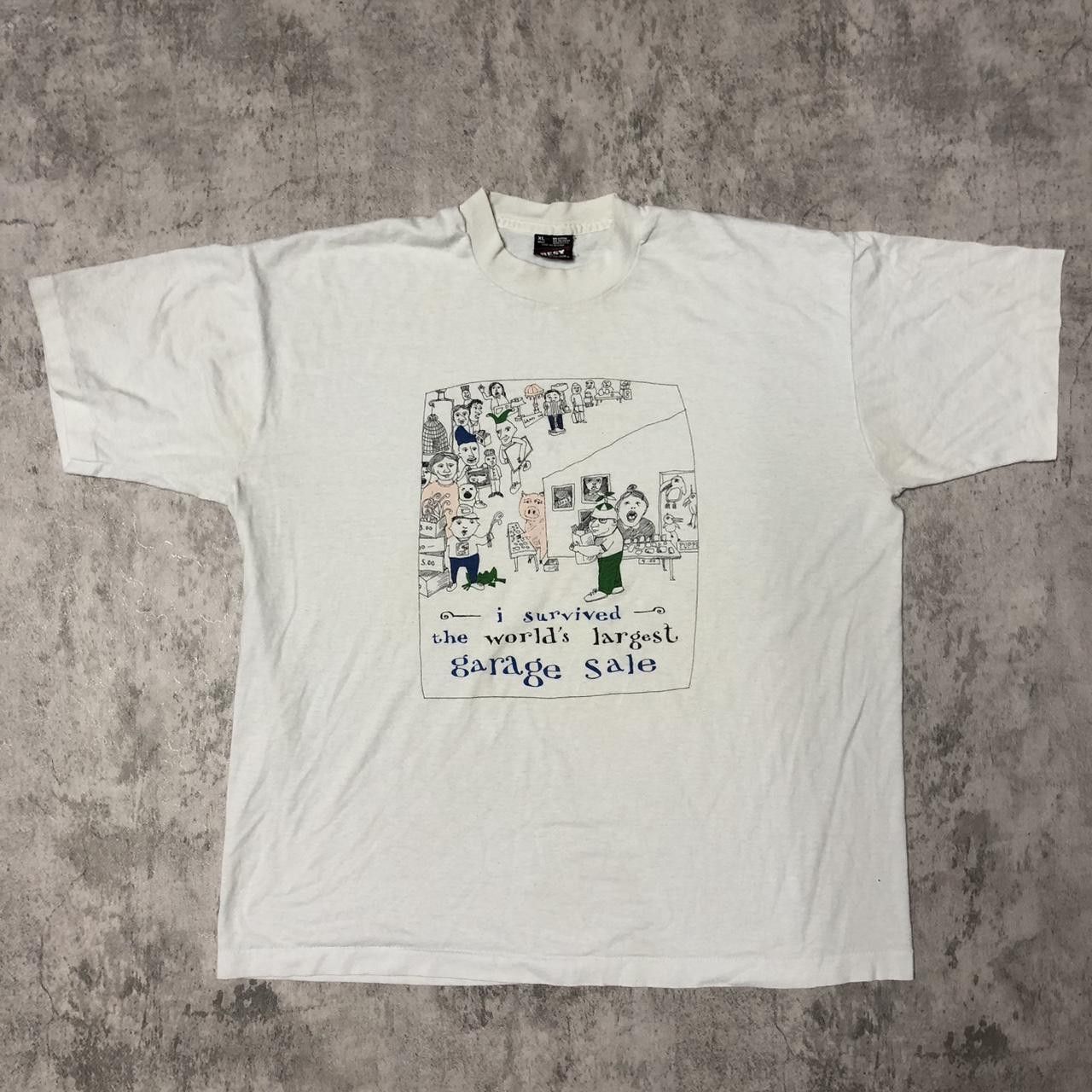 Other 1980s Garage Sale graphic tee with a funky design Size US XL / EU 56 / 4 - 1 Thumbnail