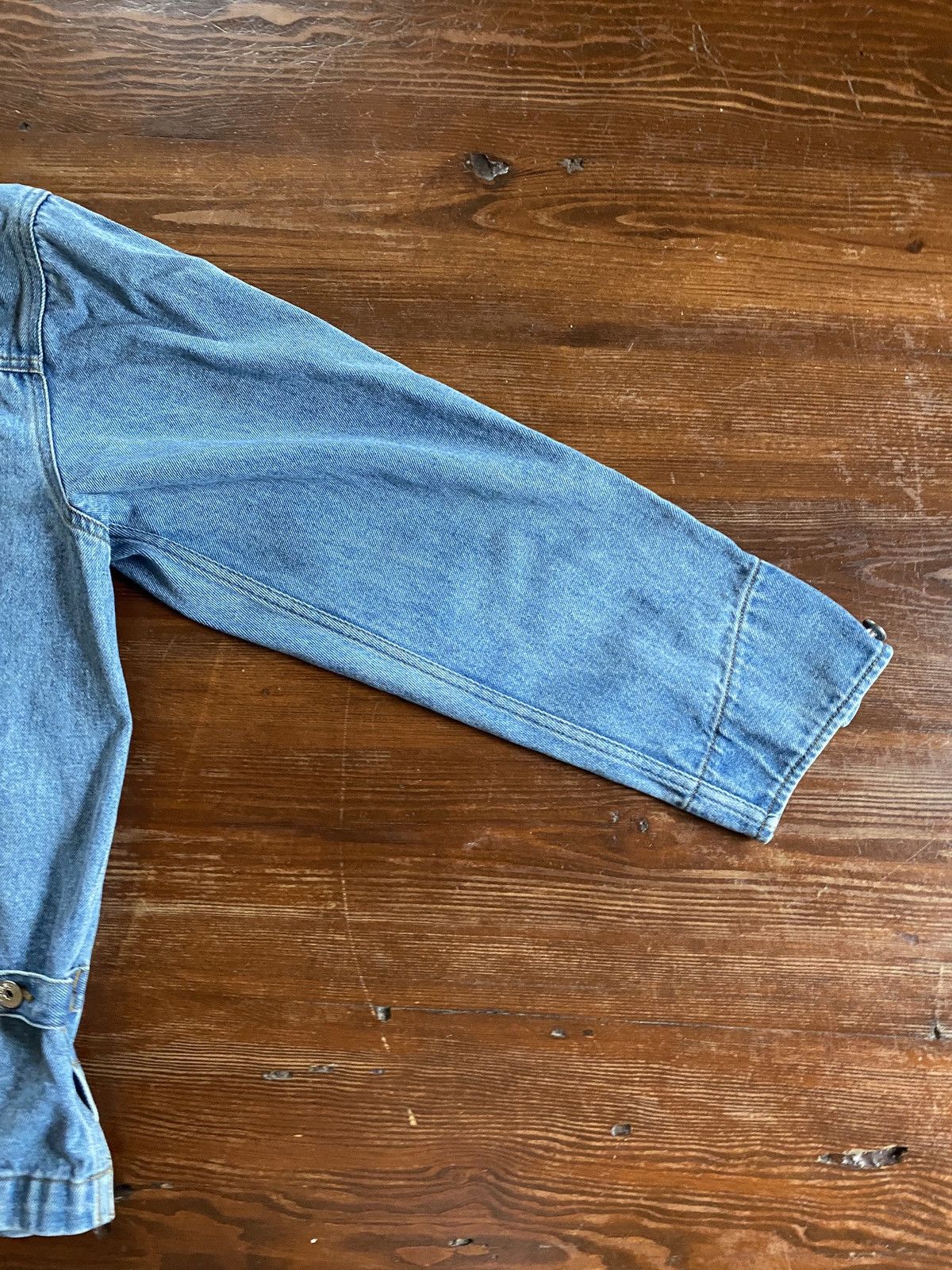Vintage Vintage 90’s LA Blues Full Zip Hoodie Denim Jean Jacket Size US S / EU 44-46 / 1 - 18 Thumbnail