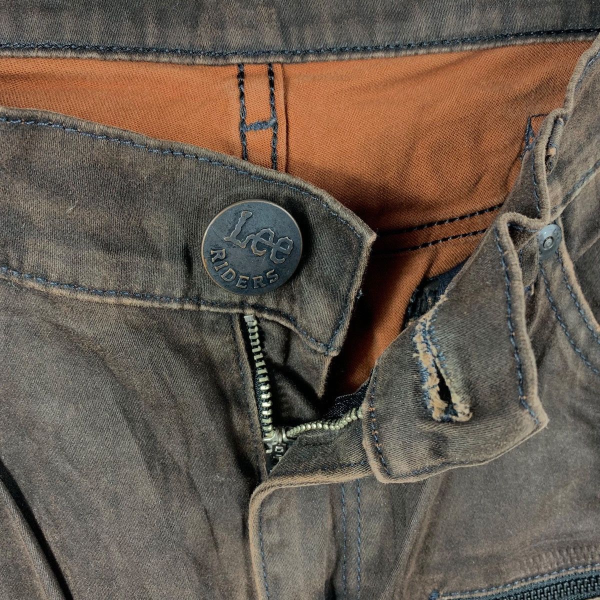 Lee × Seditionaries Vintage LEE RIDERS Seditionaries multi Pocket bush pants Size US 33 - 13 Thumbnail