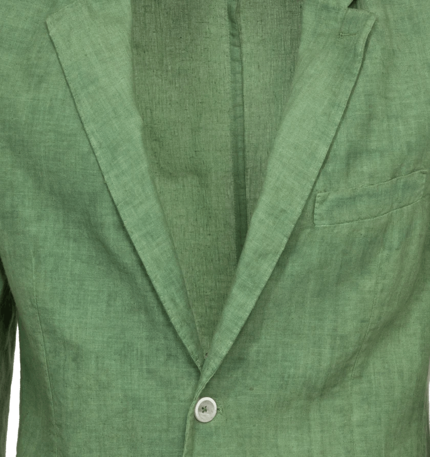 120% Lino o1h1sh11224 Jacket in Medium Green Size US XL / EU 56 / 4 - 3 Thumbnail