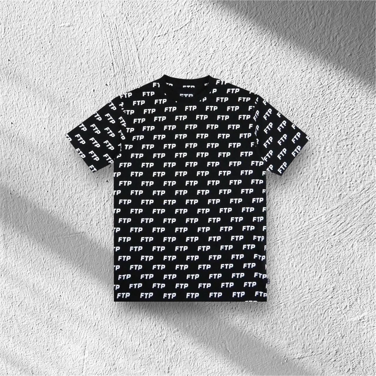 Fuck The Population Ftp Allover Logo Tee Size US L / EU 52-54 / 3 - 1 Preview