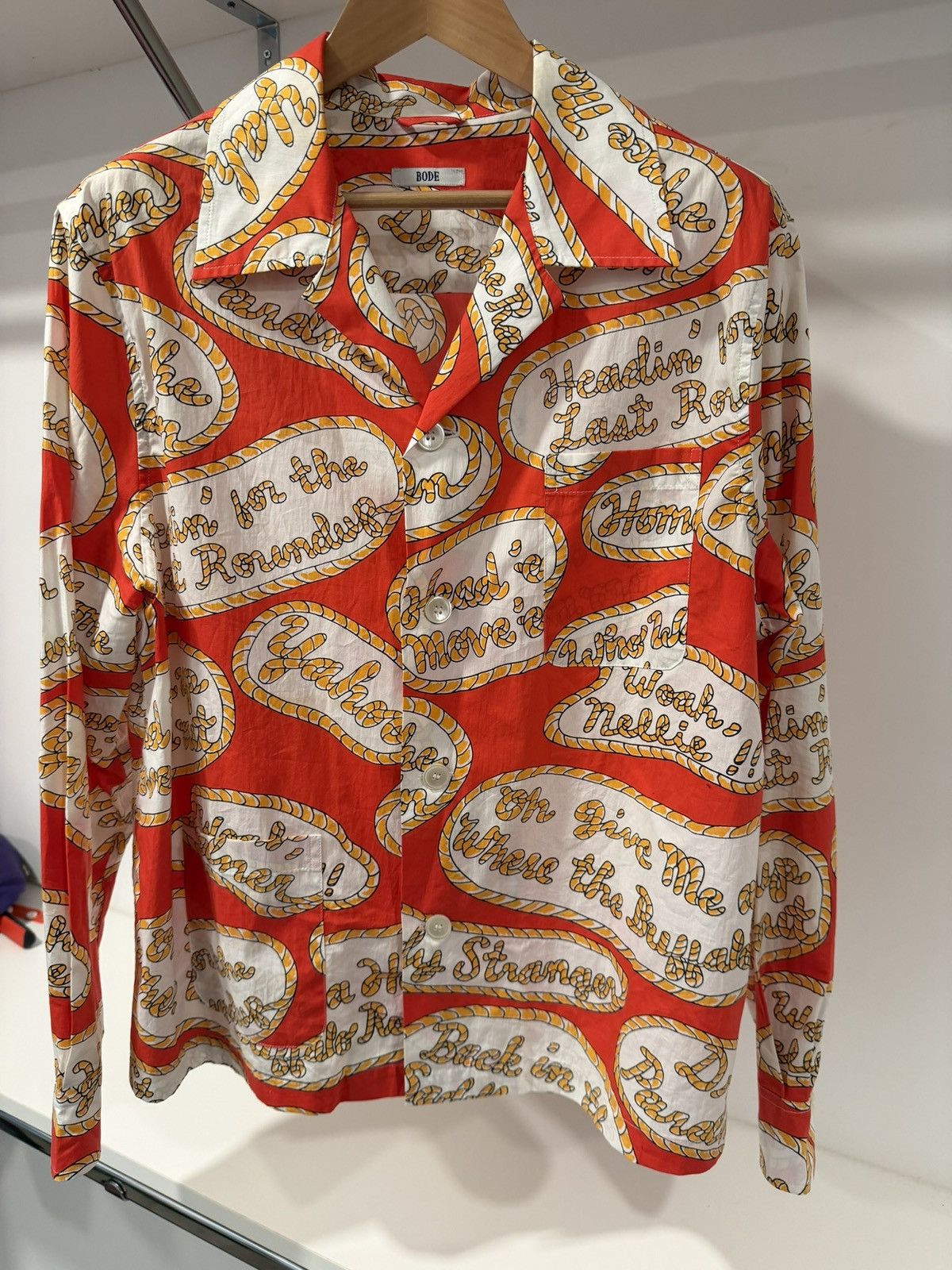 Bode Bode Long sleeve Shirt Size US M / EU 48-50 / 2 - 6 Thumbnail