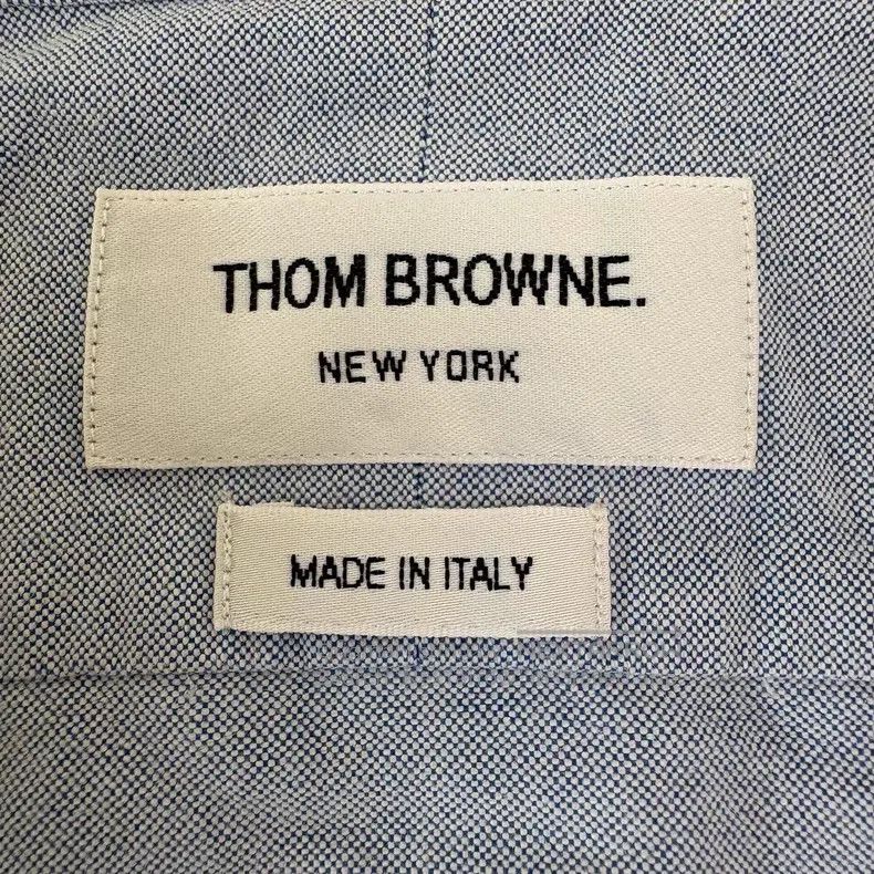 Thom Browne Thom Browne Classic Shirt with Three-Color Stripe on Shoul Size US M / EU 48-50 / 2 - 4 Thumbnail