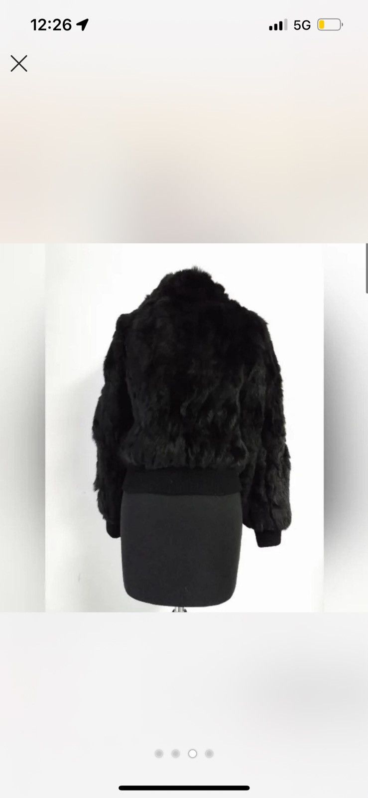 Vintage Vintage black fur jacket Size S / US 4 / IT 40 - 3 Thumbnail