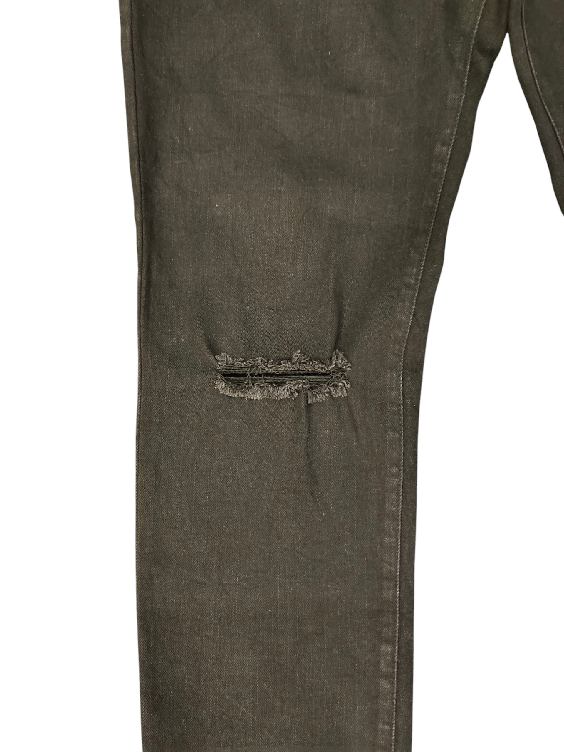 Saint Laurent Paris Saint Laurent Paris Distress Knee Skinny Jeans D02 M/SK-LW Size US 34 / EU 50 - 5 Thumbnail