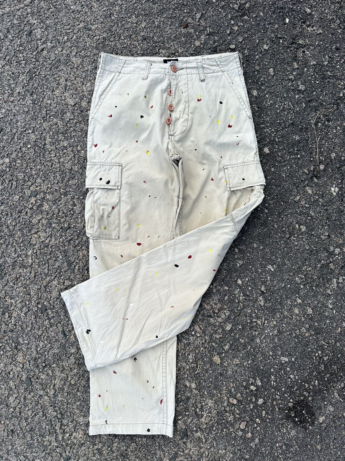 Stussy 💥JUST DROPPED💥 CARGO PANT STUSSY MULTIPOCKET PAINTED STYLE Size US 29 - 7 Thumbnail