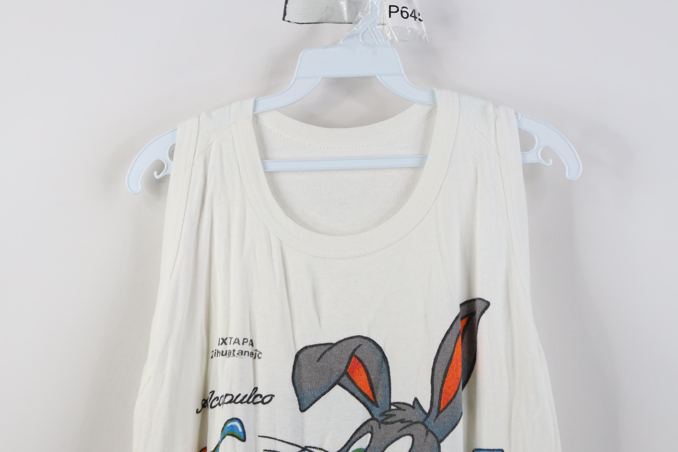 Vintage Vintage 80s 90s Acapulco Bugs Bunny Sun Tank Top T-Shirt Size ONE SIZE - 2 Thumbnail