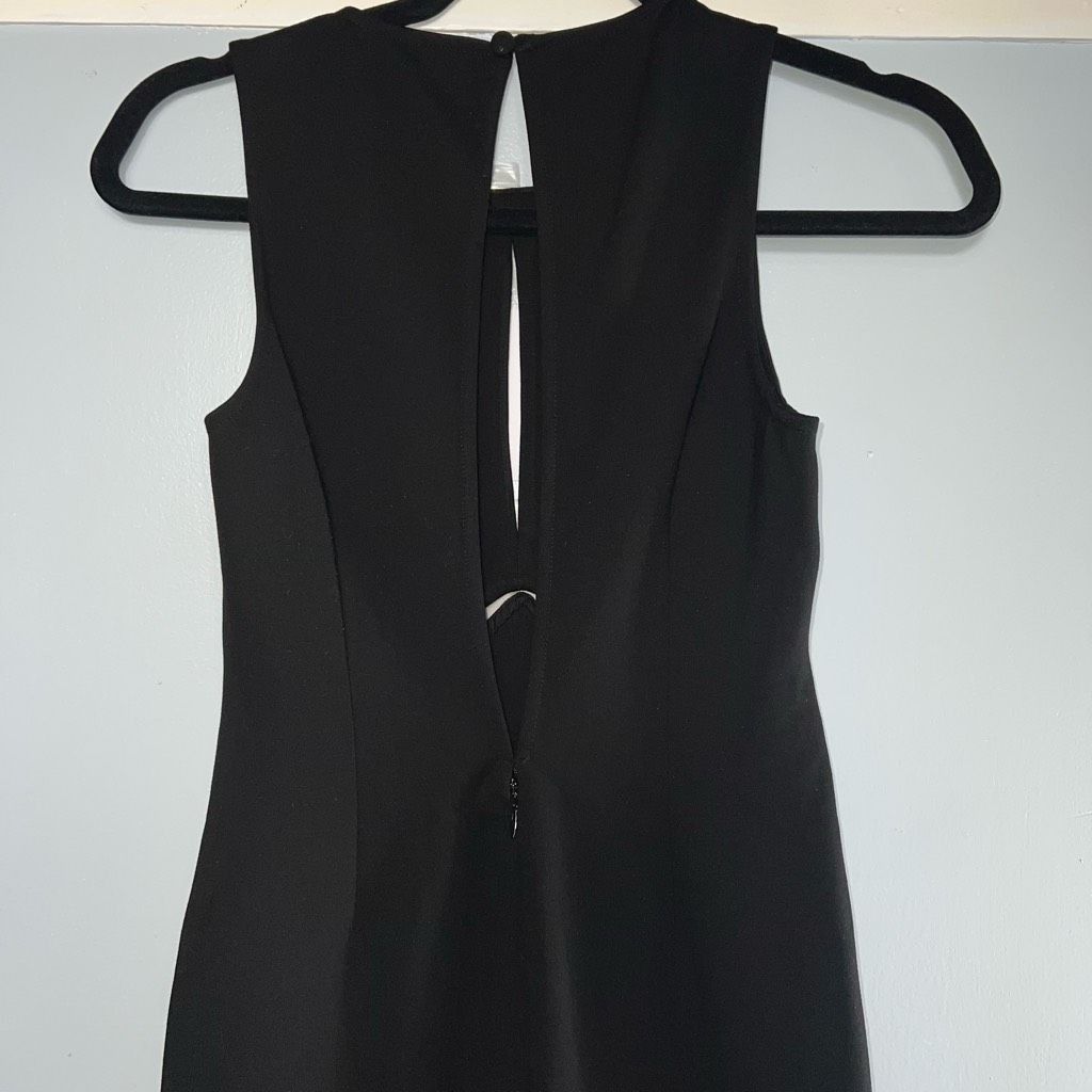 Other Lovers + Friends Saskeah Sheer Cutout Maxi Dress Gown in Black Women’s Small Size S / US 4 / IT 40 - 9 Thumbnail