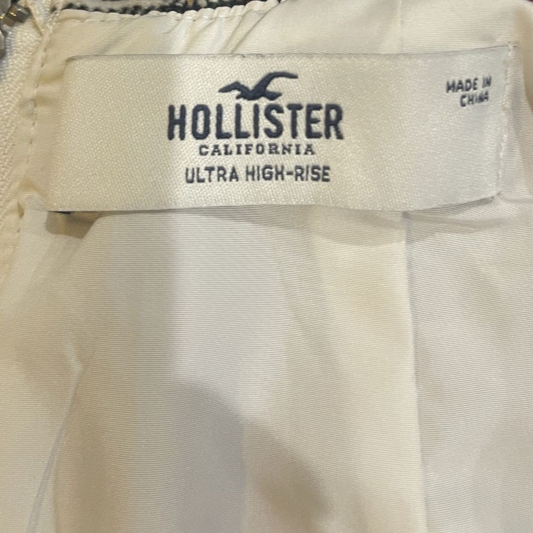 Hollister Ultra High Rise Plaid Faux Wrap Mini Skirt Small Academia Size 26" / US 2 / IT 38 - 3 Thumbnail