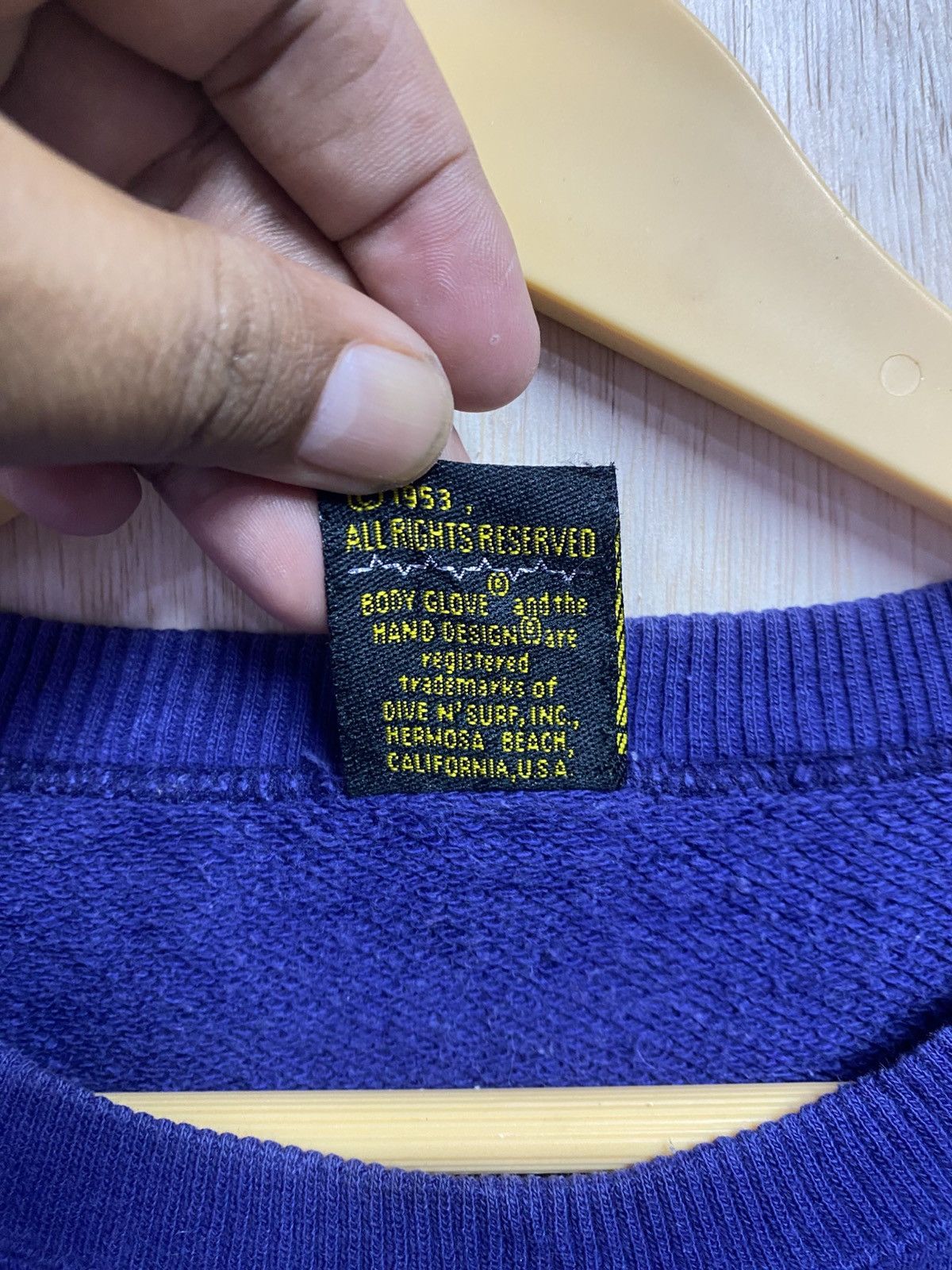 Body Glove vintage Body Glove International cean Blue sweatshirt. Size US XL / EU 56 / 4 - 3 Thumbnail