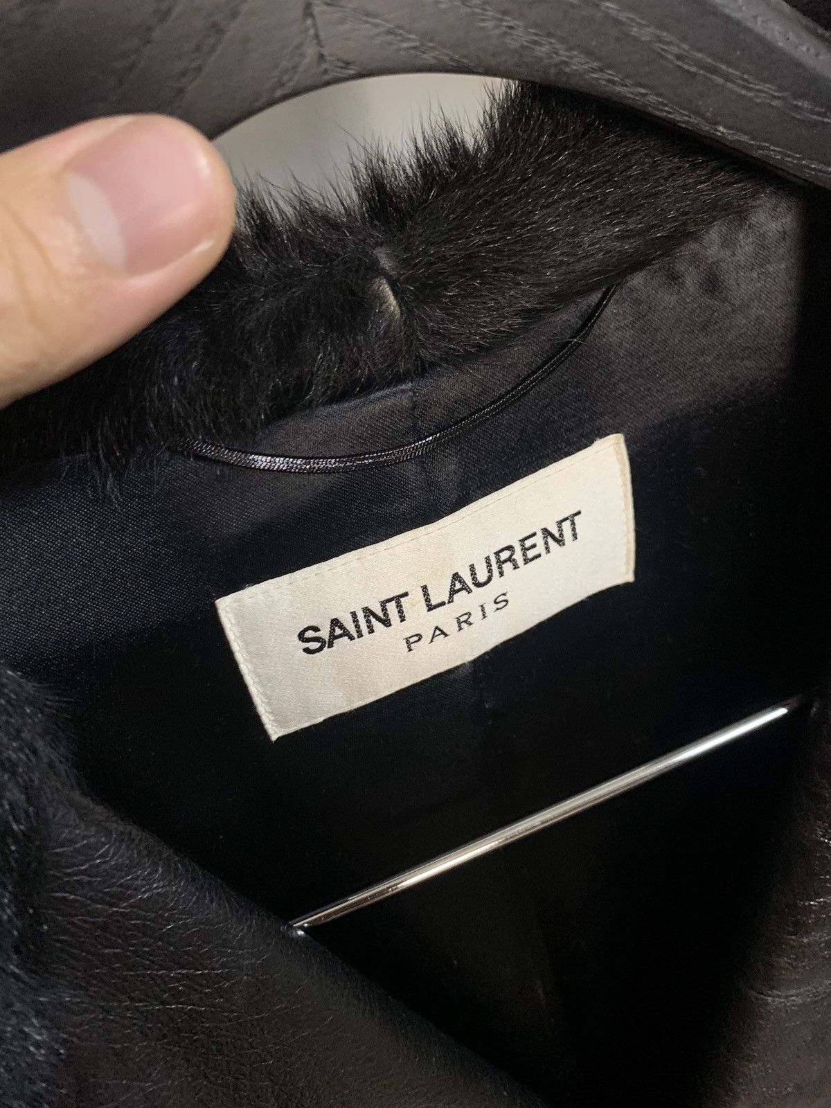 Saint Laurent Paris Saint Laurent 2016FW Goat Fur Coat Size US M / EU 48-50 / 2 - 2 Thumbnail