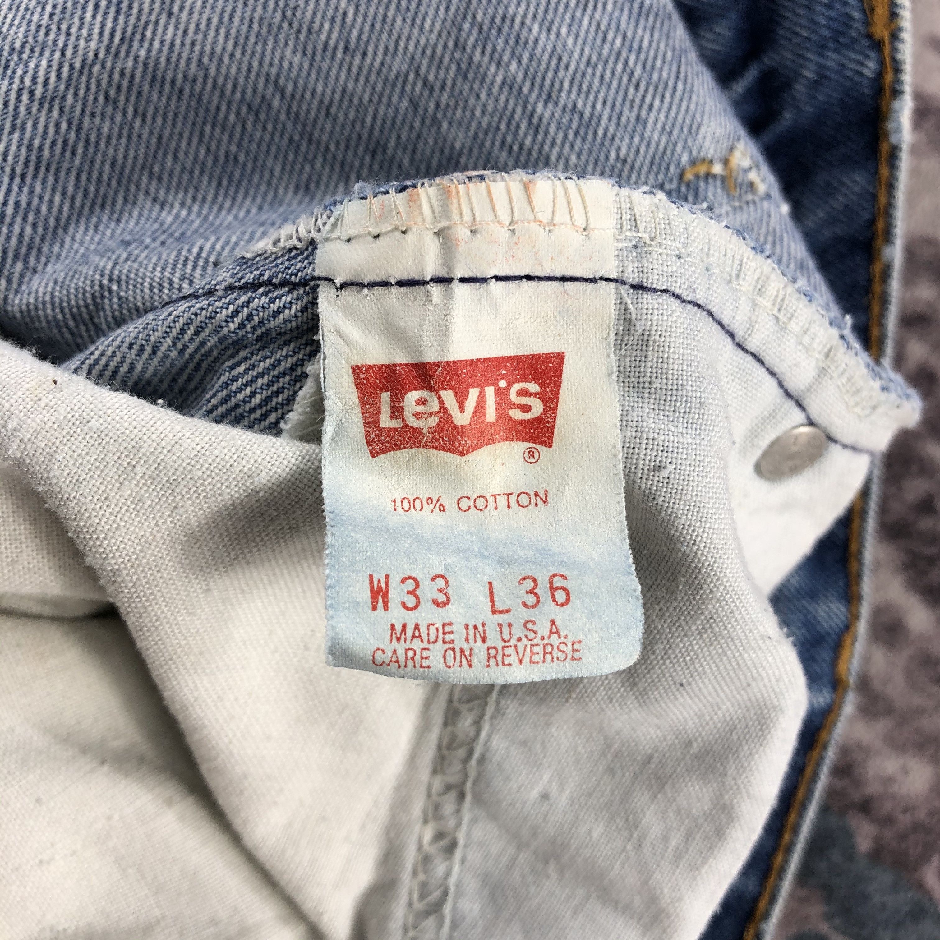 Levi's Vintage 90s Blue Wash Levis 517 Flare Jeans-JM3081 Size US 32 / EU 48 - 14 Thumbnail