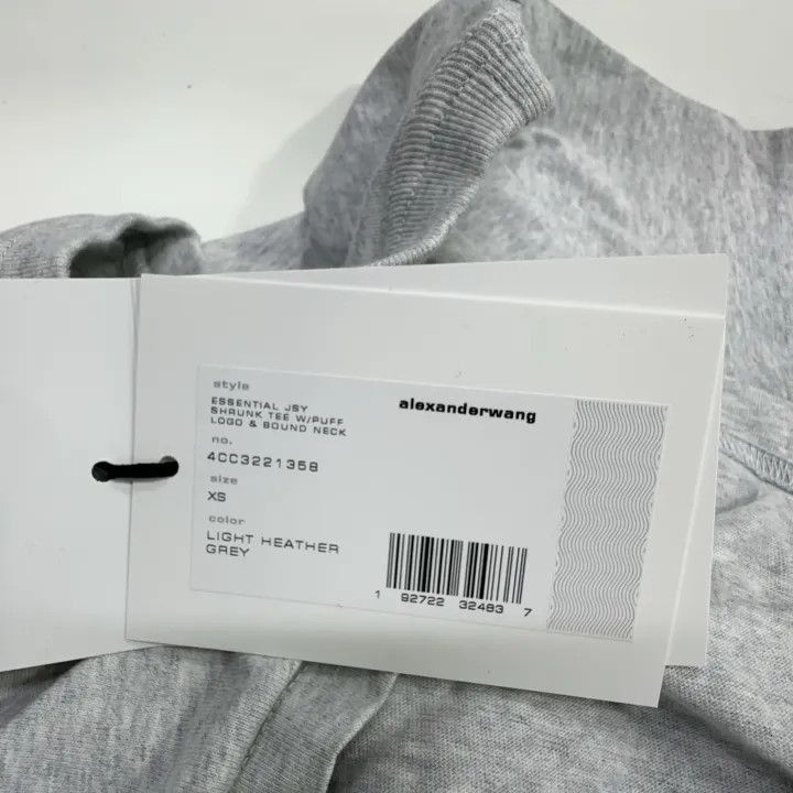 Alexander Wang Alexander Wang Gradient Logo Short Sleeve T-Shirt - Size XS / US 0-2 / IT 36-38 - 6 Thumbnail