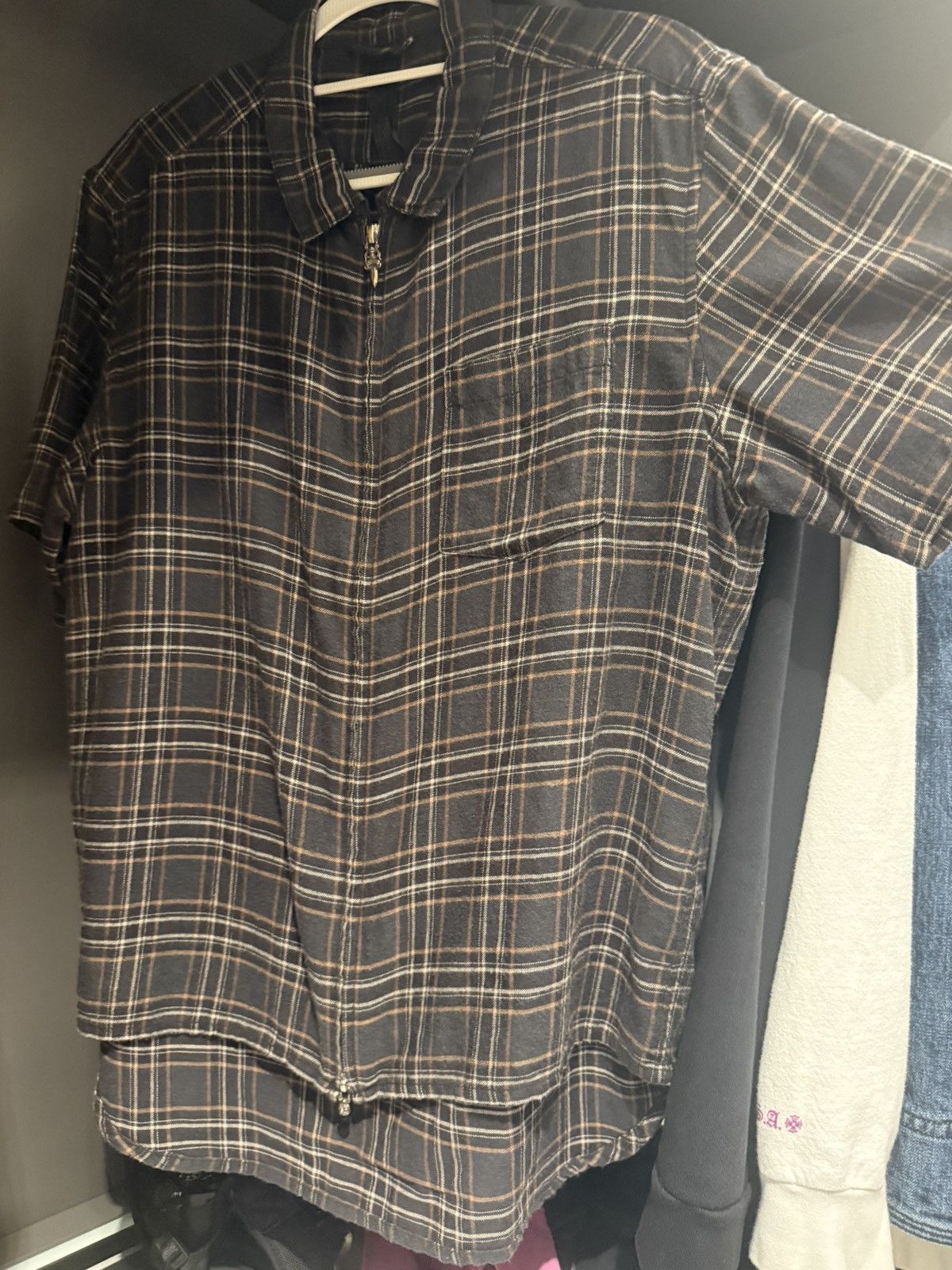 Chrome Hearts Chrome Hearts Zipper Shirt M Size US M / EU 48-50 / 2 - 2 Thumbnail