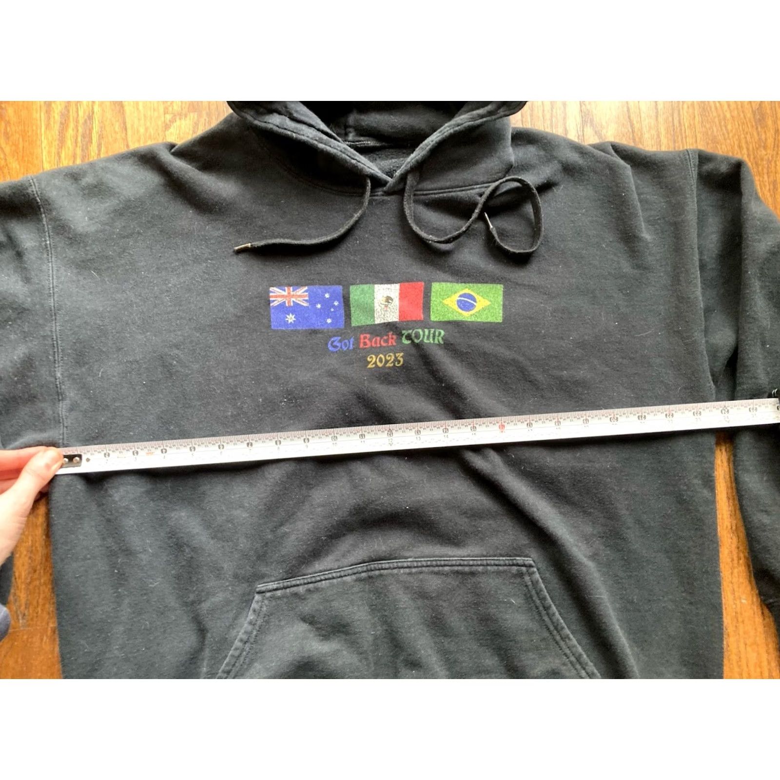 Vintage PAUL MCCARTNEY Got Back Tour Sweatshirt XL Black Hoodie Unisex Adults 2023 Concert Merch Pullover Size US XL / EU 56 / 4 - 3 Thumbnail