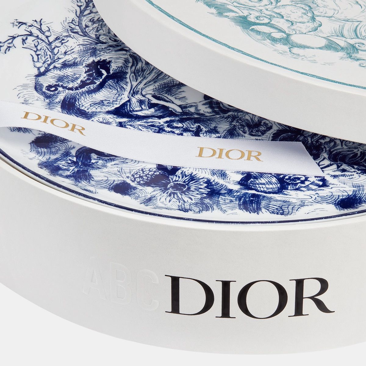 Dior o1bcso1str0624 Size: OS / 6 Set Dinner Plates in Multicolor Size ONE SIZE - 4 Thumbnail