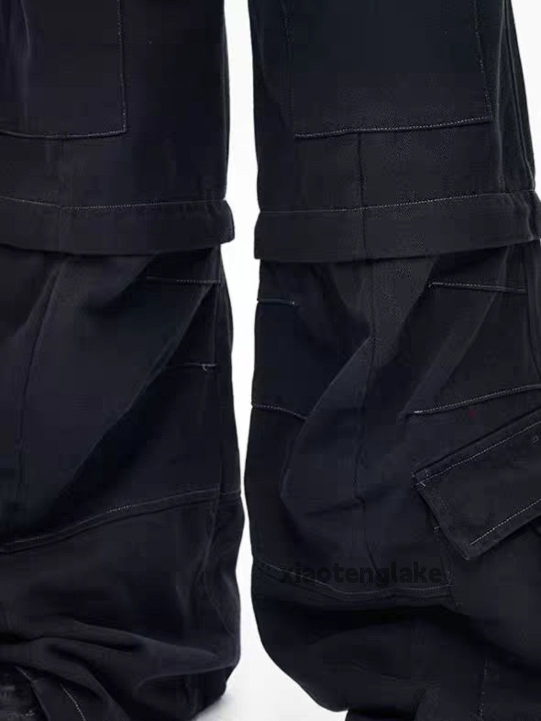 Jean × Vintage Utility skate hiphop yuppie work hiphop cargo jeans Size US 37 - 5 Thumbnail