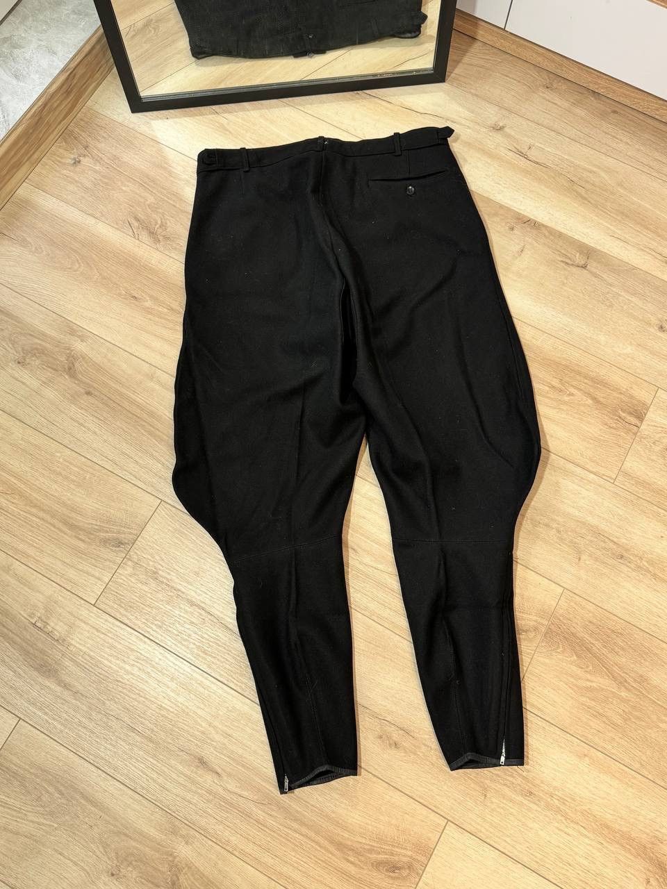 Vintage WW2 German Galliffet trousers Pants M32 Wool Breeches Size US 34 / EU 50 - 1 Thumbnail